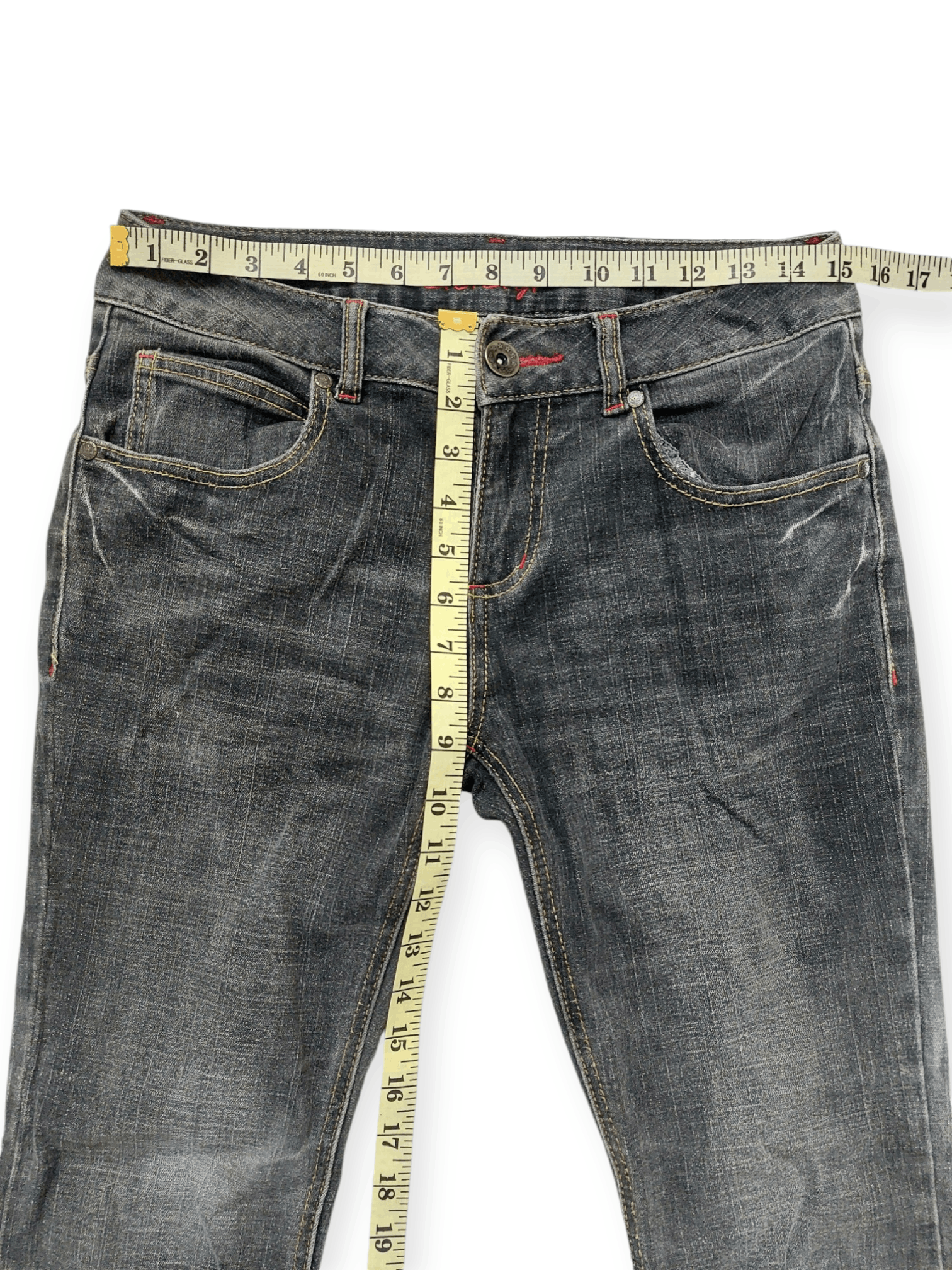 Vintage BCBG FLARE Denim Inspired by Tornado Mart Size US 30 / EU 46 - 15 Thumbnail