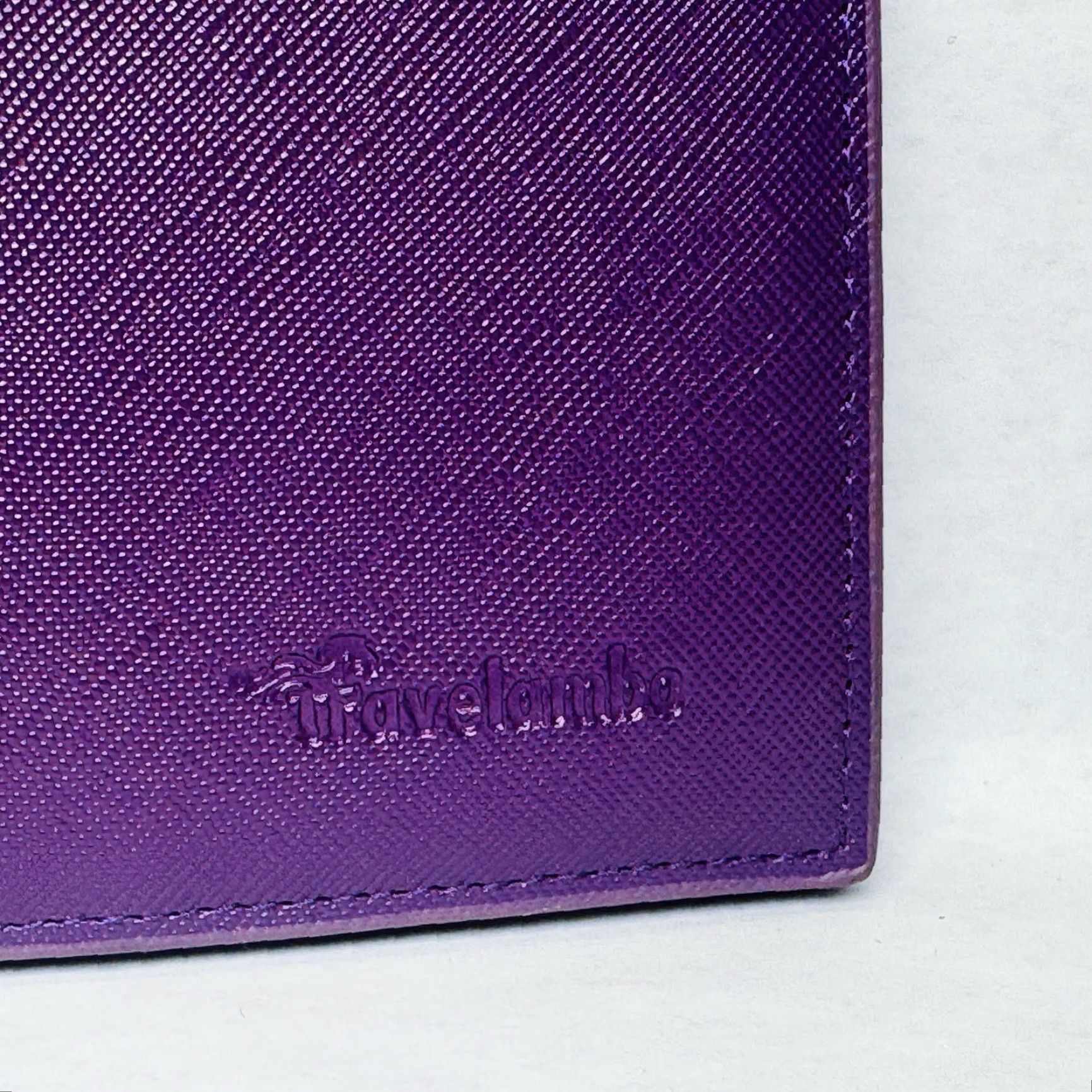 Vintage VINTAGE Travelambo Womens Purple Wallet RFID Blocking Bifold Multi Card Case Zipper Size ONE SIZE - 2 Thumbnail