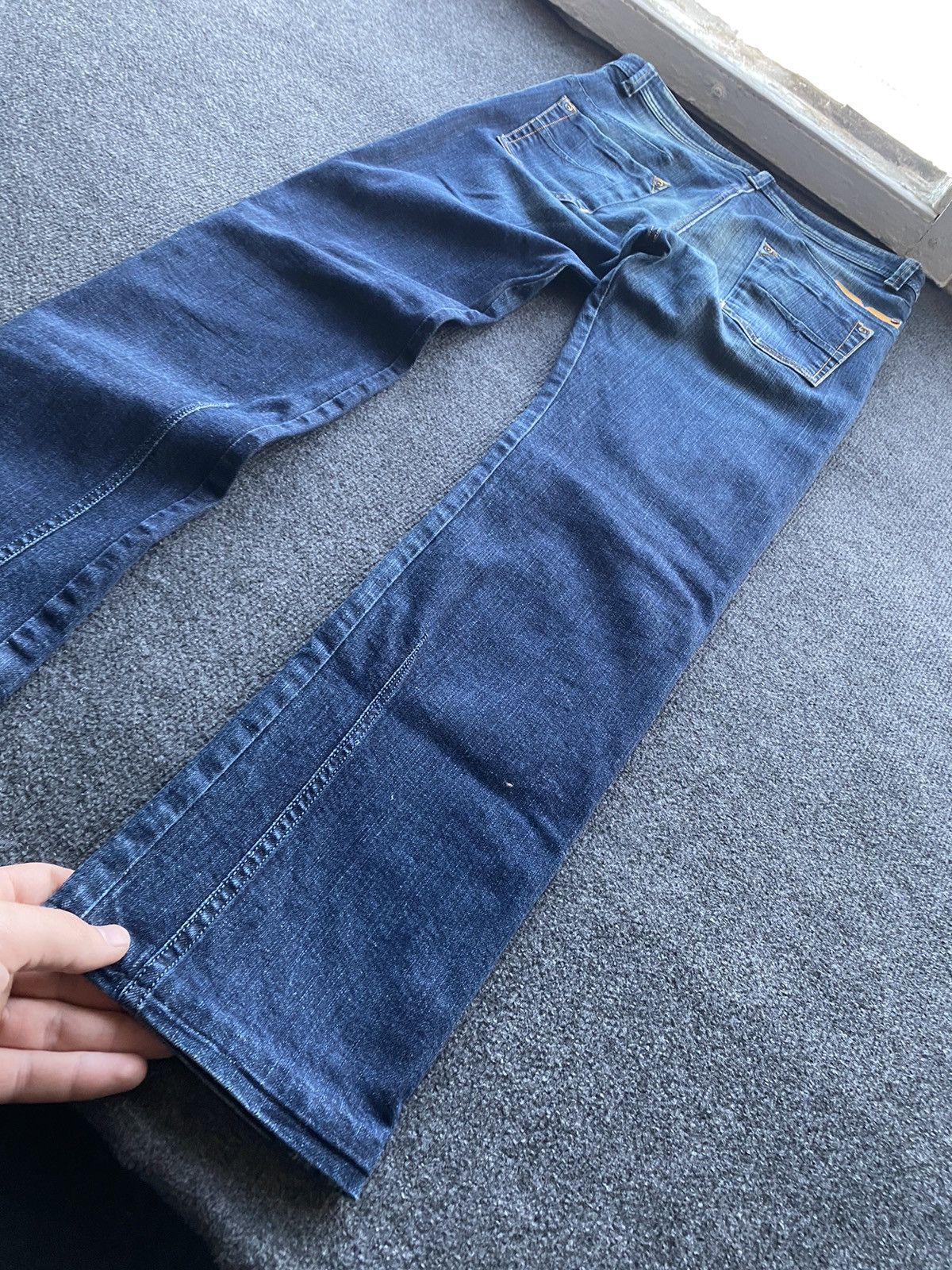 Diesel 🔥Opium Punk Diesel darron 32 size blue jeans men gothic emo Size US 32 / EU 48 - 17 Thumbnail