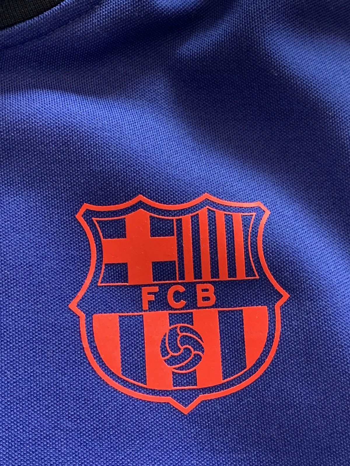 Nike VTG Nike FC Barcelona 2012/13 Soccer Track Jacket Mens Size US S / EU 44-46 / 1 - 5 Thumbnail