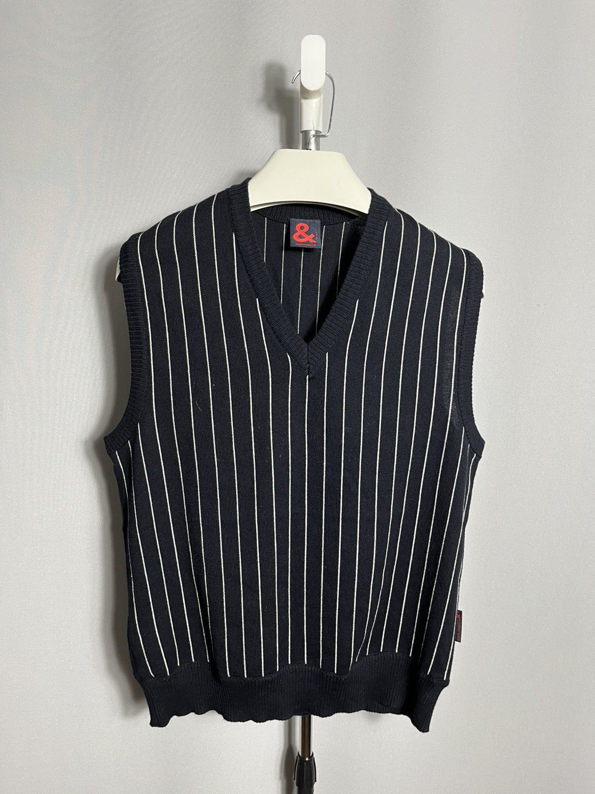 Dolce & Gabbana Dolce & Gabbana Mens Vest Sleeveless Cotton Striped Claasic Size US M / EU 48-50 / 2 - 1 Thumbnail