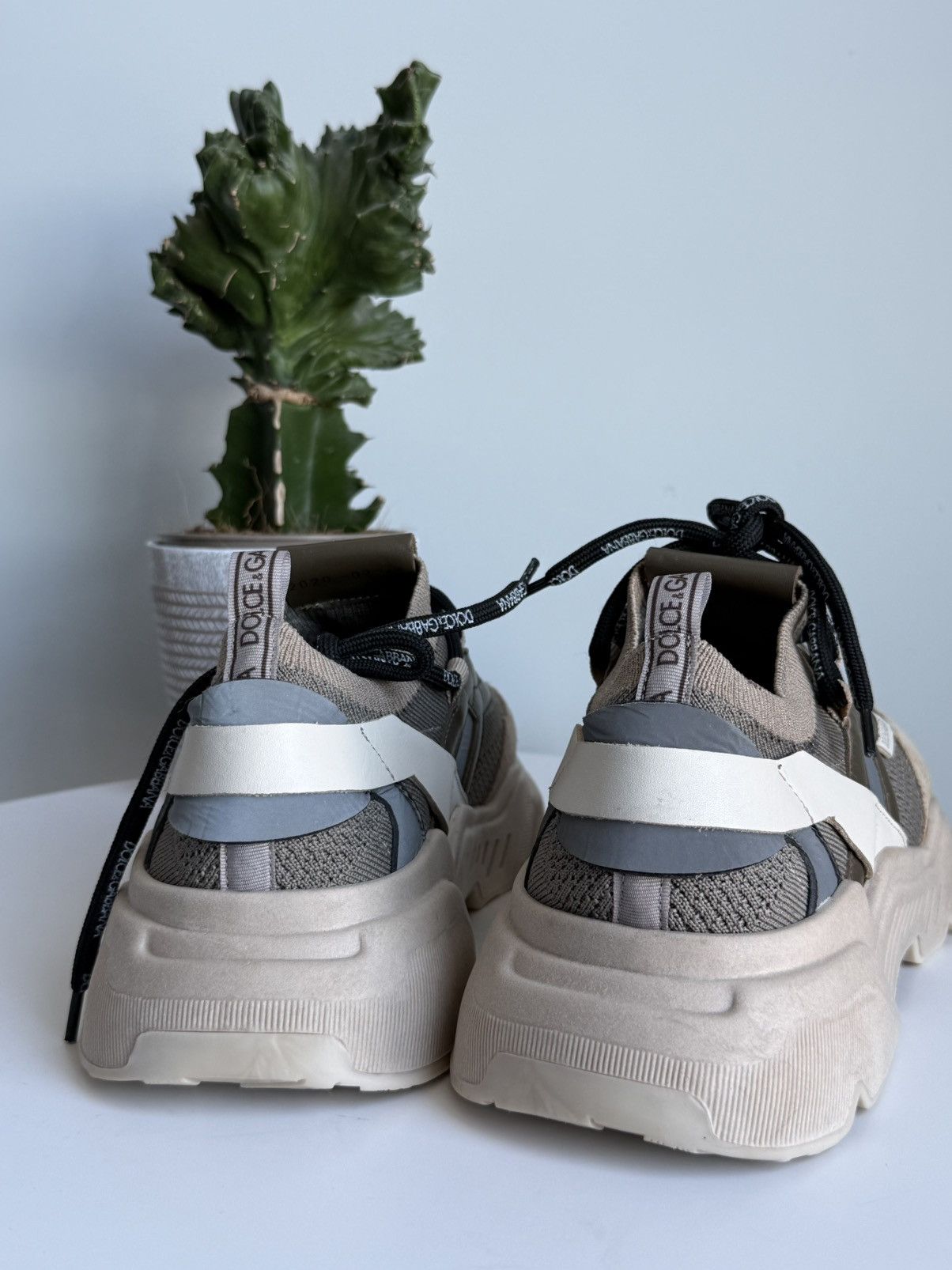 Dolce & Gabbana Dolce & Gabbana Daymaster Beige sneakers Suede Size US 10.5 / EU 43-44 - 9 Thumbnail