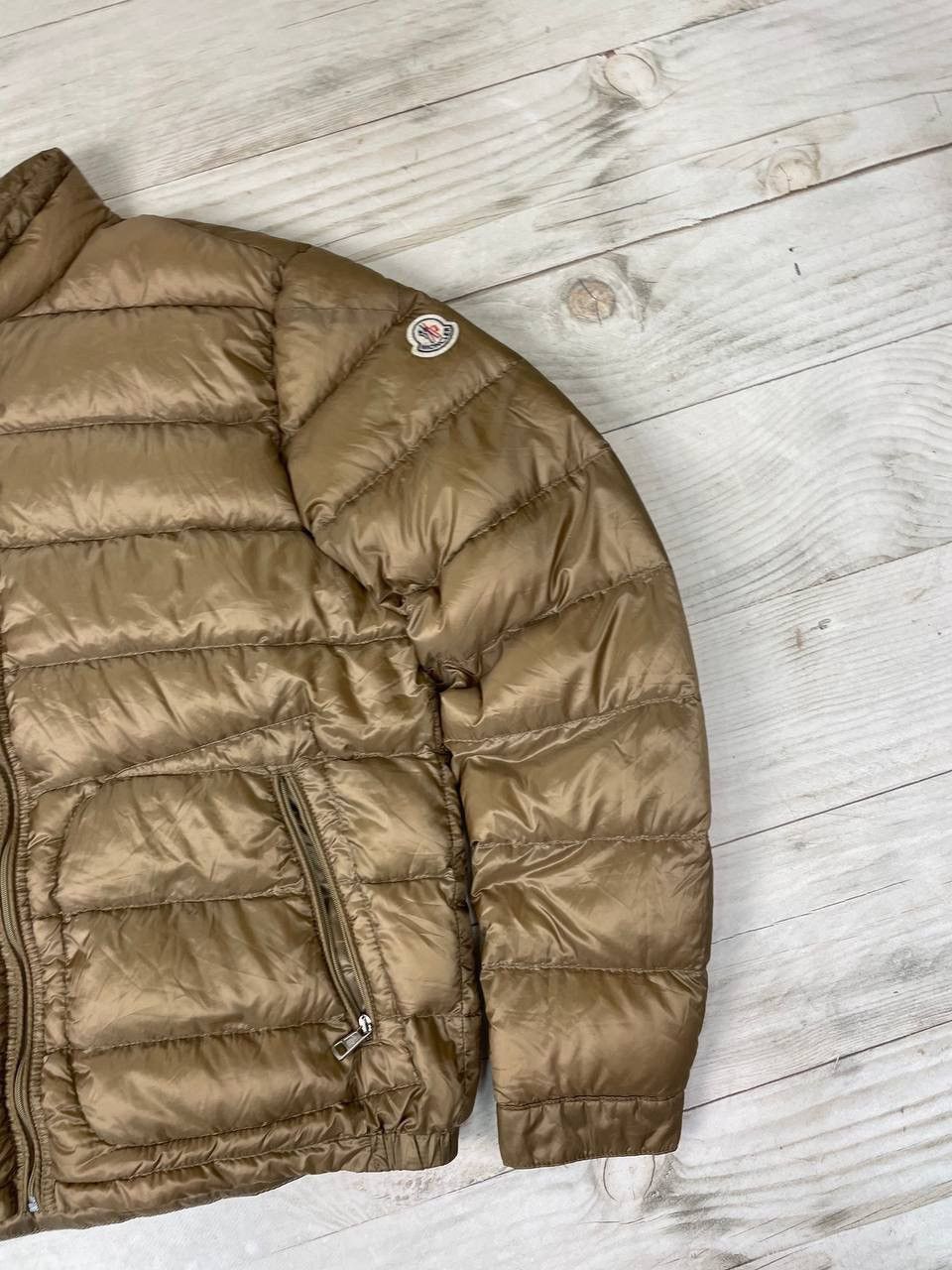 Moncler Moncler Acorus Down Jacket Puffer Men Size 4 Beige Size US XL / EU 56 / 4 - 6 Thumbnail