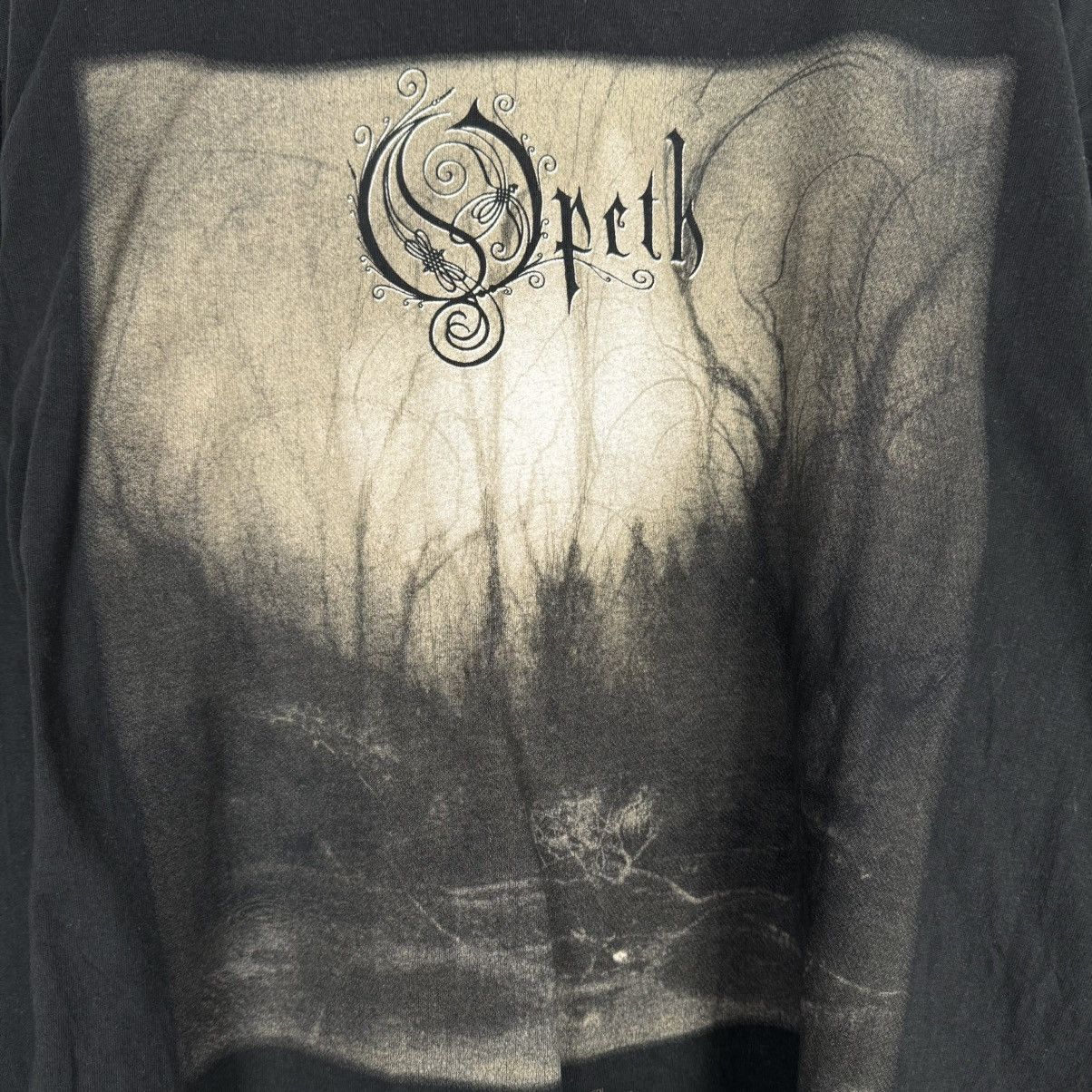 Band Tees Vintage 2001 Opeth Blackwater Park LS Album Promo T Shirt Size US XL / EU 56 / 4 - 4 Thumbnail