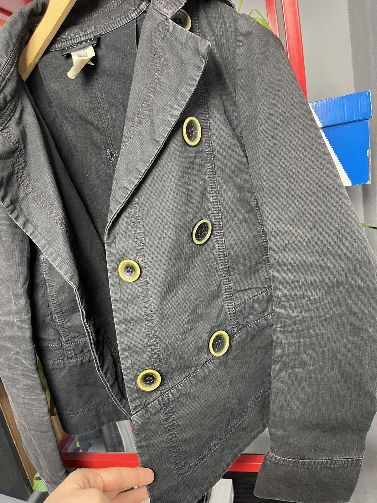 Designer × Patrizia Pepe Vintage y2k Patrizia Pepe Firenze avantgarde blazer jacket Size M / US 6-8 / IT 42-44 - 7 Thumbnail