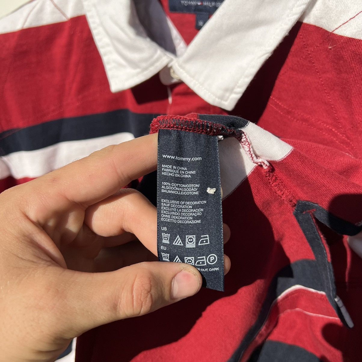 Tommy Hilfiger Tommy Hilfiger rugby sweatshirt long sleeve Size US XL / EU 56 / 4 - 6 Thumbnail
