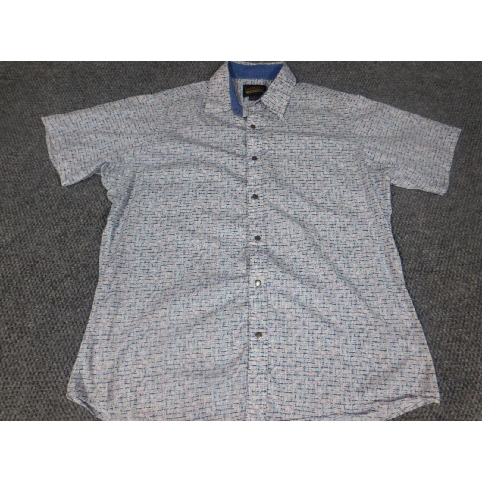 Cremieux Cremieux Mens Shirt Large Blue Button-Down Classic Premium Cardigan? No Size US L / EU 52-54 / 3 - 2 Thumbnail