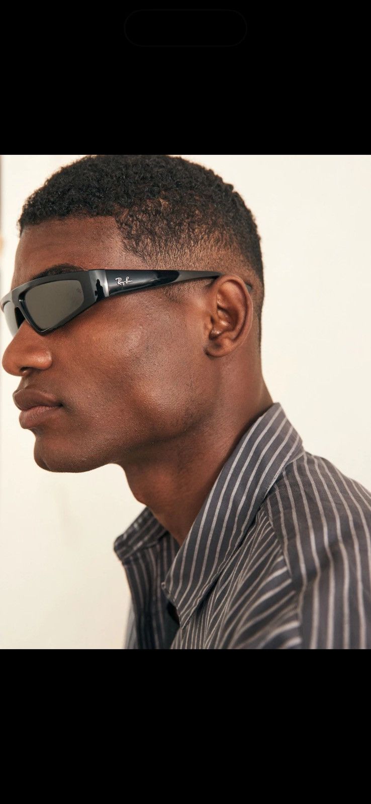 RayBan RAY-BAN IZAZ BIO-BASED RB4432 Wrap Around Sun Glasses Size ONE SIZE - 12 Thumbnail