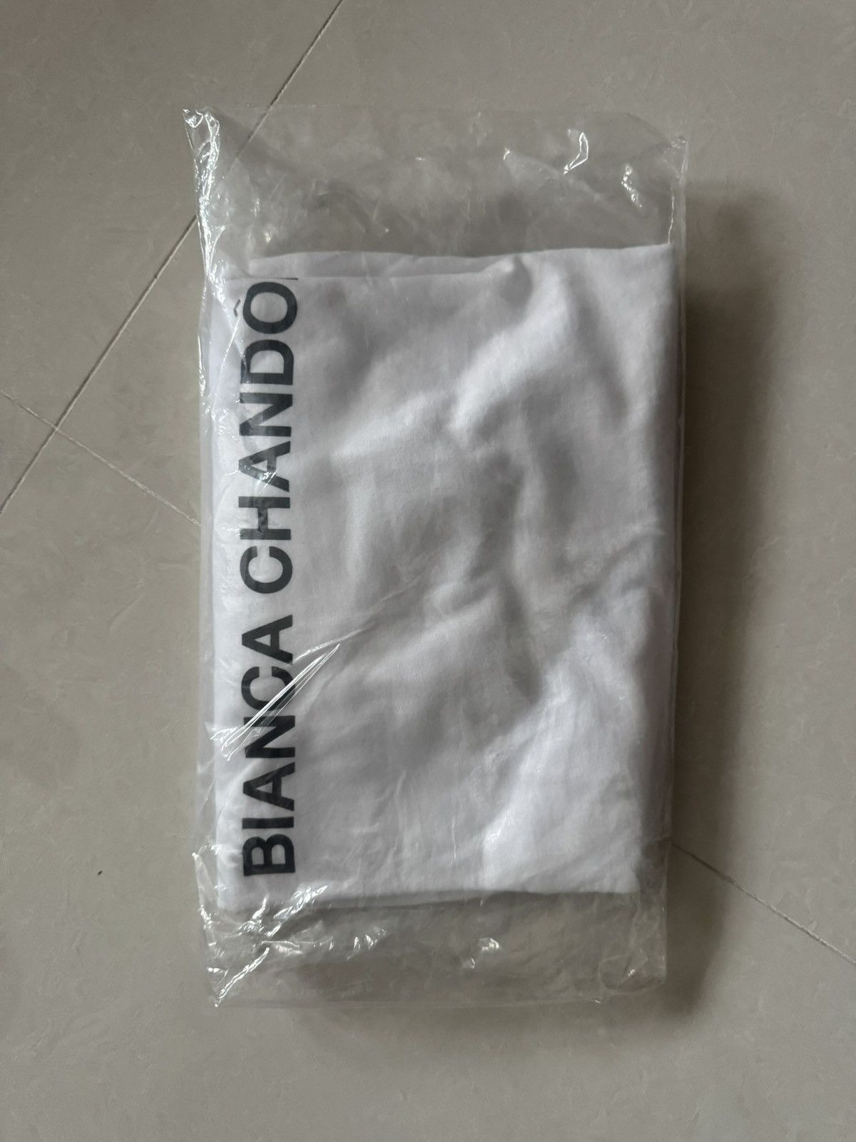 BIANCA CHANDON Bianca Chadon White Logo Tee Size US L / EU 52-54 / 3 - 2 Thumbnail