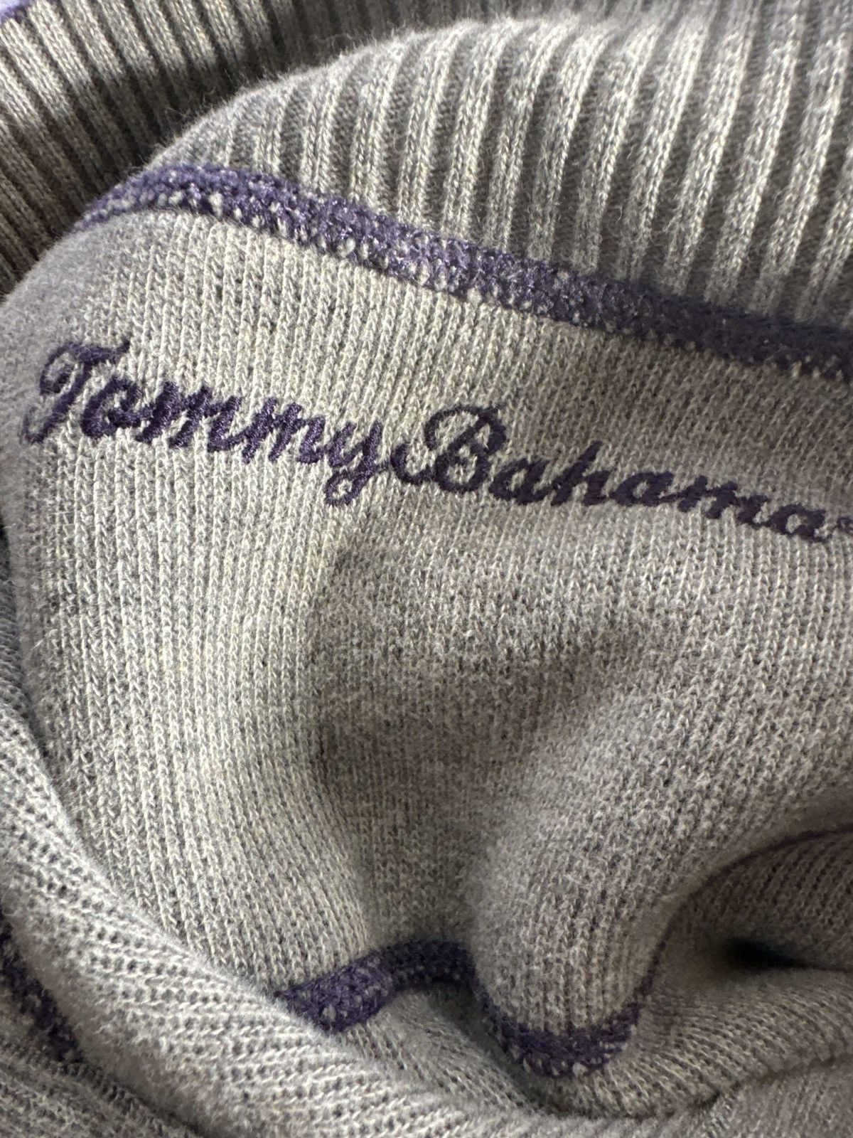 Tommy Bahama Tommy Bahama Reversible Quarter Zip Pullover Sweater Size US XL / EU 56 / 4 - 9 Thumbnail