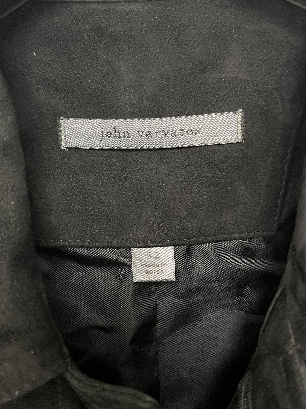 John Varvatos Suede trucker jacket. 52 Size US L / EU 52-54 / 3 - 14 Thumbnail