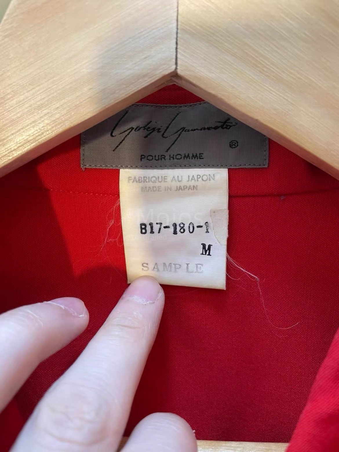 Yohji Yamamoto Sz F Yohji Yamamoto Pour Homme 89AW Stitches Shirt-2508 Size US L / EU 52-54 / 3 - 5 Thumbnail