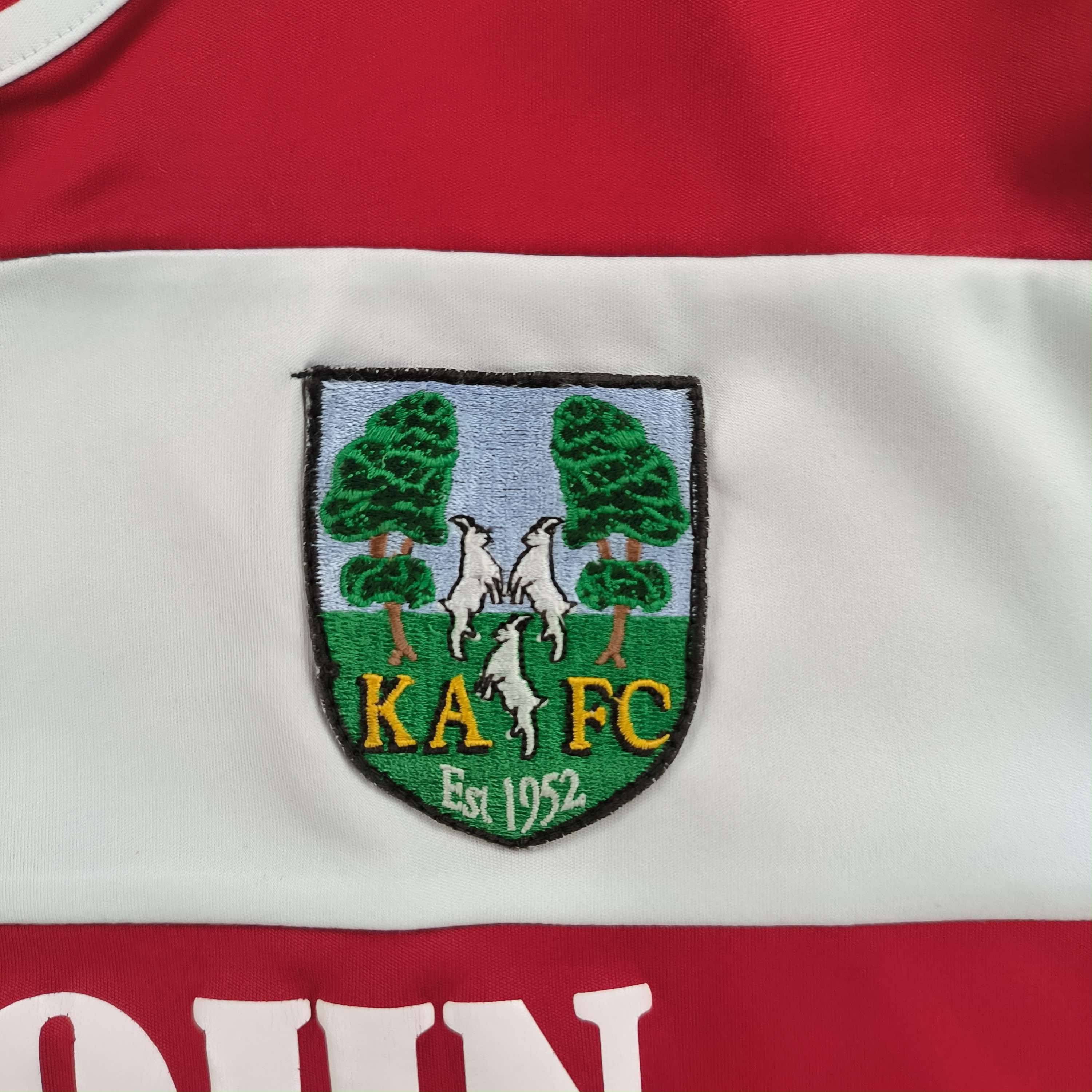 Adidas Kidsgrove Athletic 11-12 Adidas away LS football jersey sz L Size US L / EU 52-54 / 3 - 4 Thumbnail