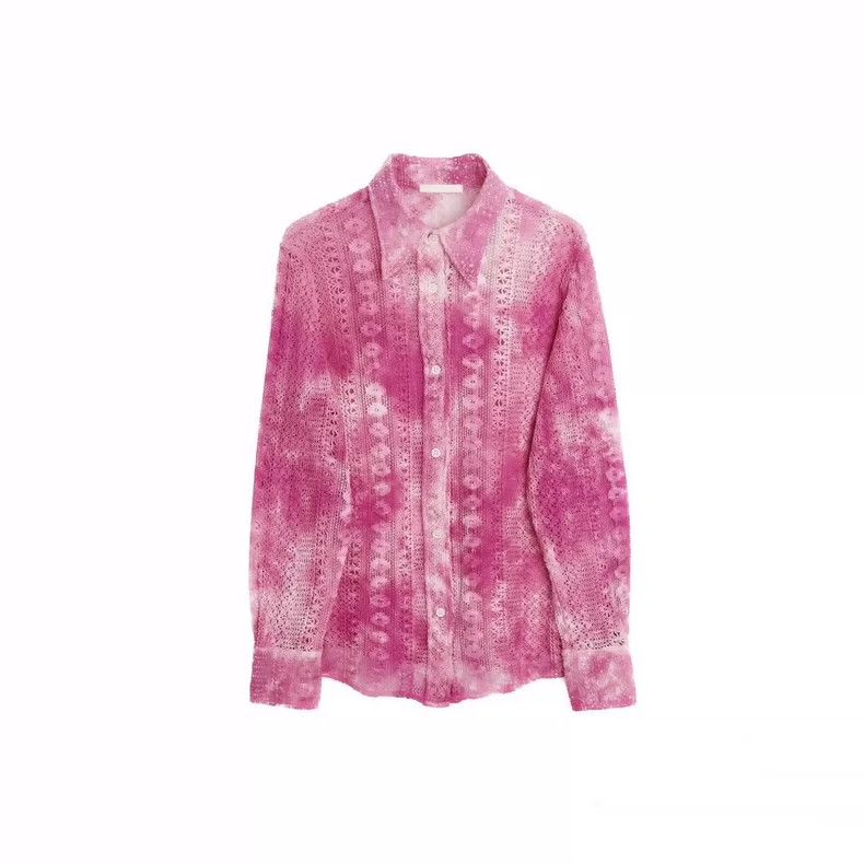 Our Legacy our legacy size 36 Shirt with pink tie-dye 2504-Nextarrow Size US XXS / EU 40 - 7 Thumbnail