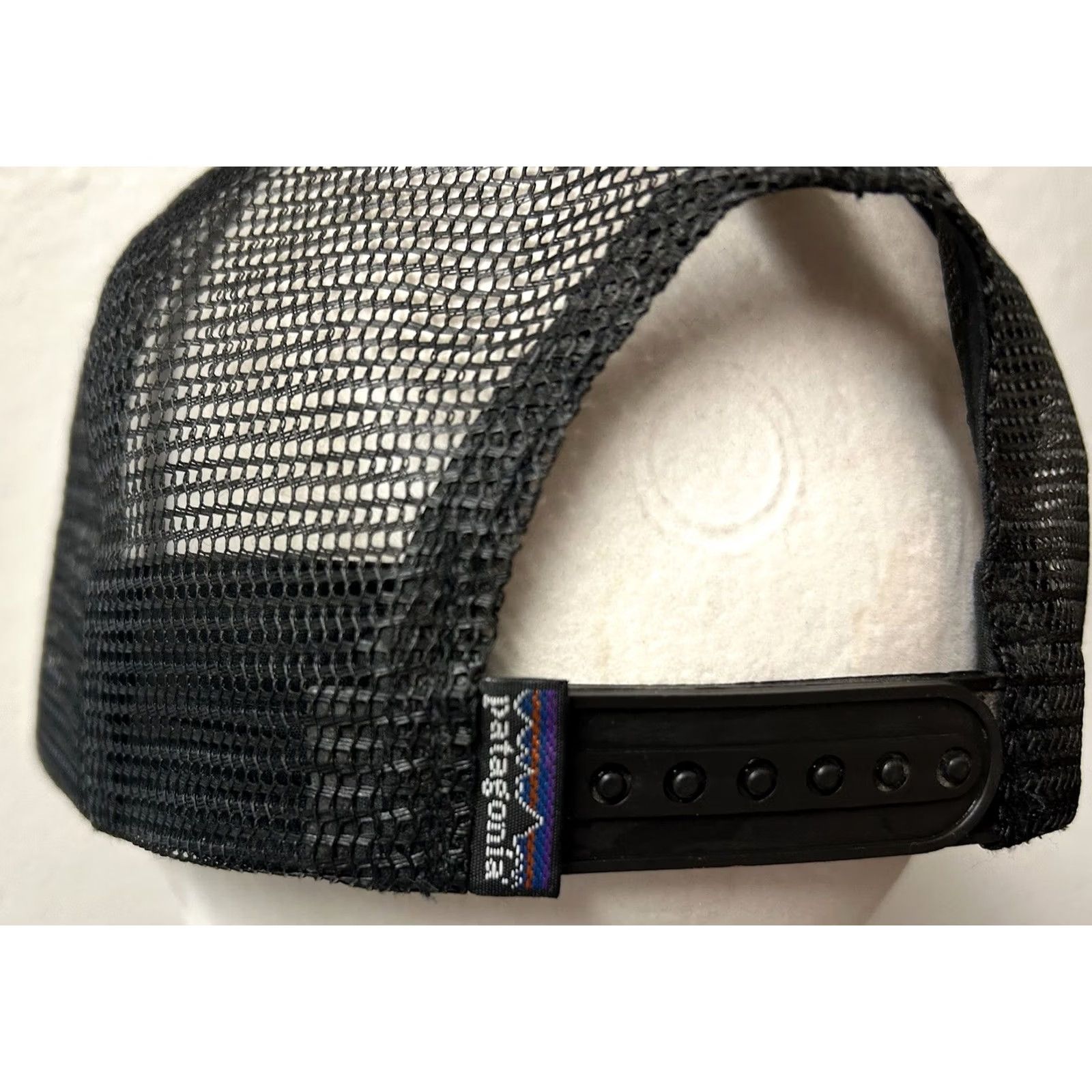 Patagonia VINTAGE Patagonia Snapback Hat Black Live Simply Hike Up Ski Down Mens Size ONE SIZE - 6 Thumbnail