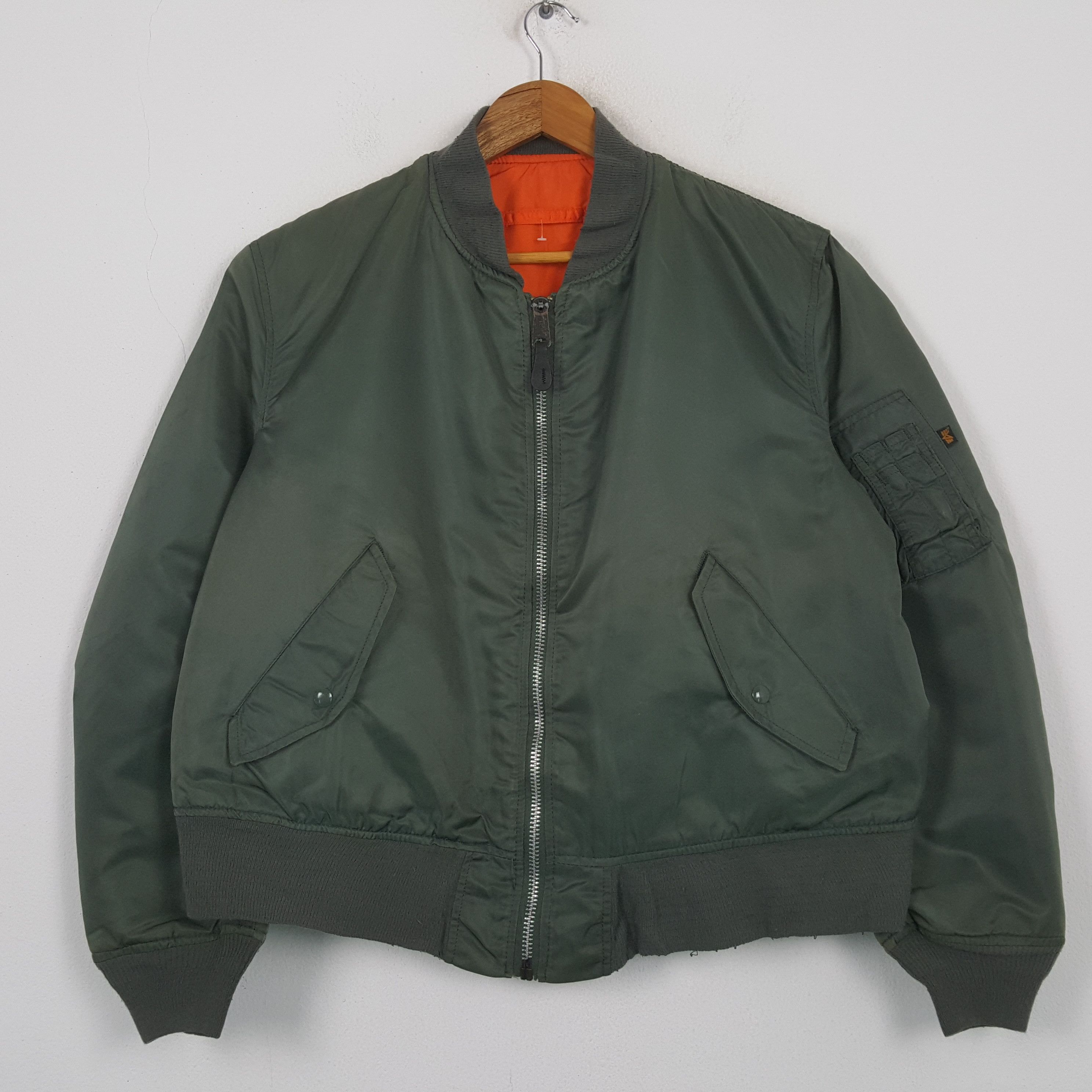 Alpha Industries Vintage Alpha Industries x Hysteric Glamour Custom Jacket 34 Size US XXL / EU 58 / 5 - 3 Thumbnail