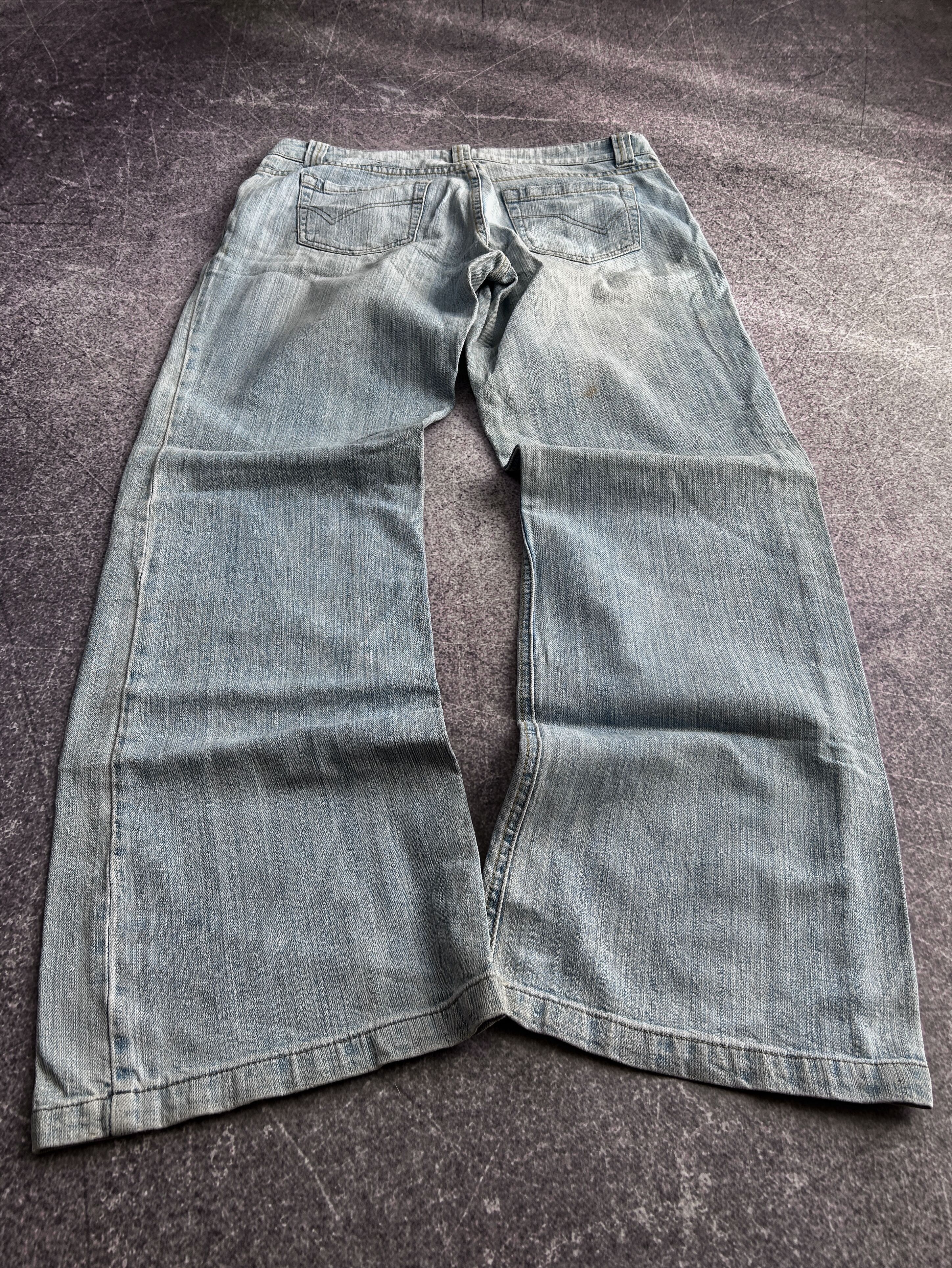 Japanese Brand 💥 HYSTERIC GLAMOUR BALENCIAGA STYLE JAPANESE WASHED JEANS Size US 32 / EU 48 - 2 Thumbnail
