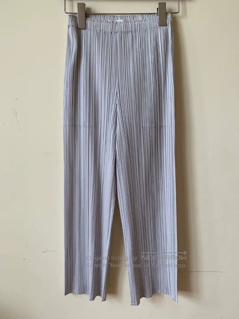 Issey Miyake Issey Miyake Blue Pants Size 26" / US 2 / IT 38 - 1 Thumbnail