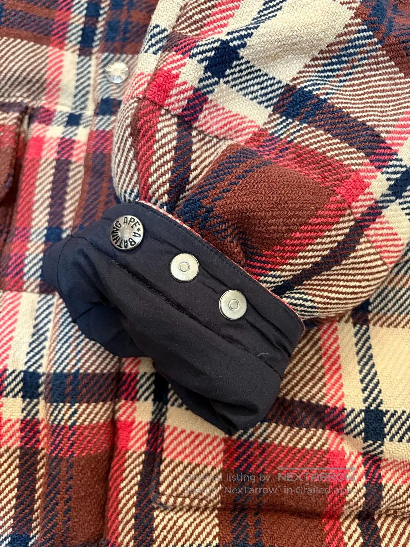 Bape bape quilted jacket with adjustable waist. Size US M / EU 48-50 / 2 - 6 Thumbnail