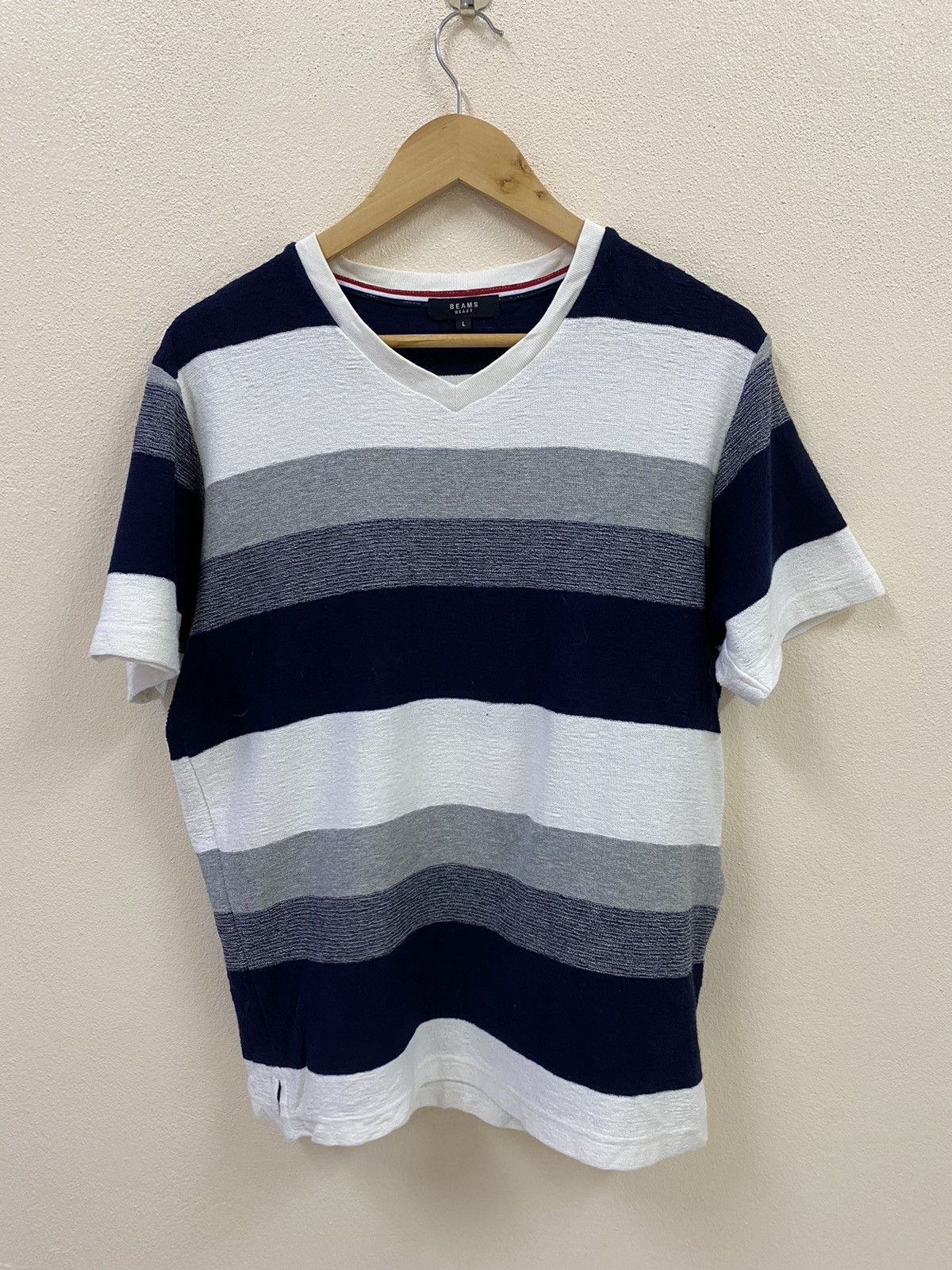 Beams Plus Beam Plus Knitwear Tee Size US L / EU 52-54 / 3 - 1 Thumbnail