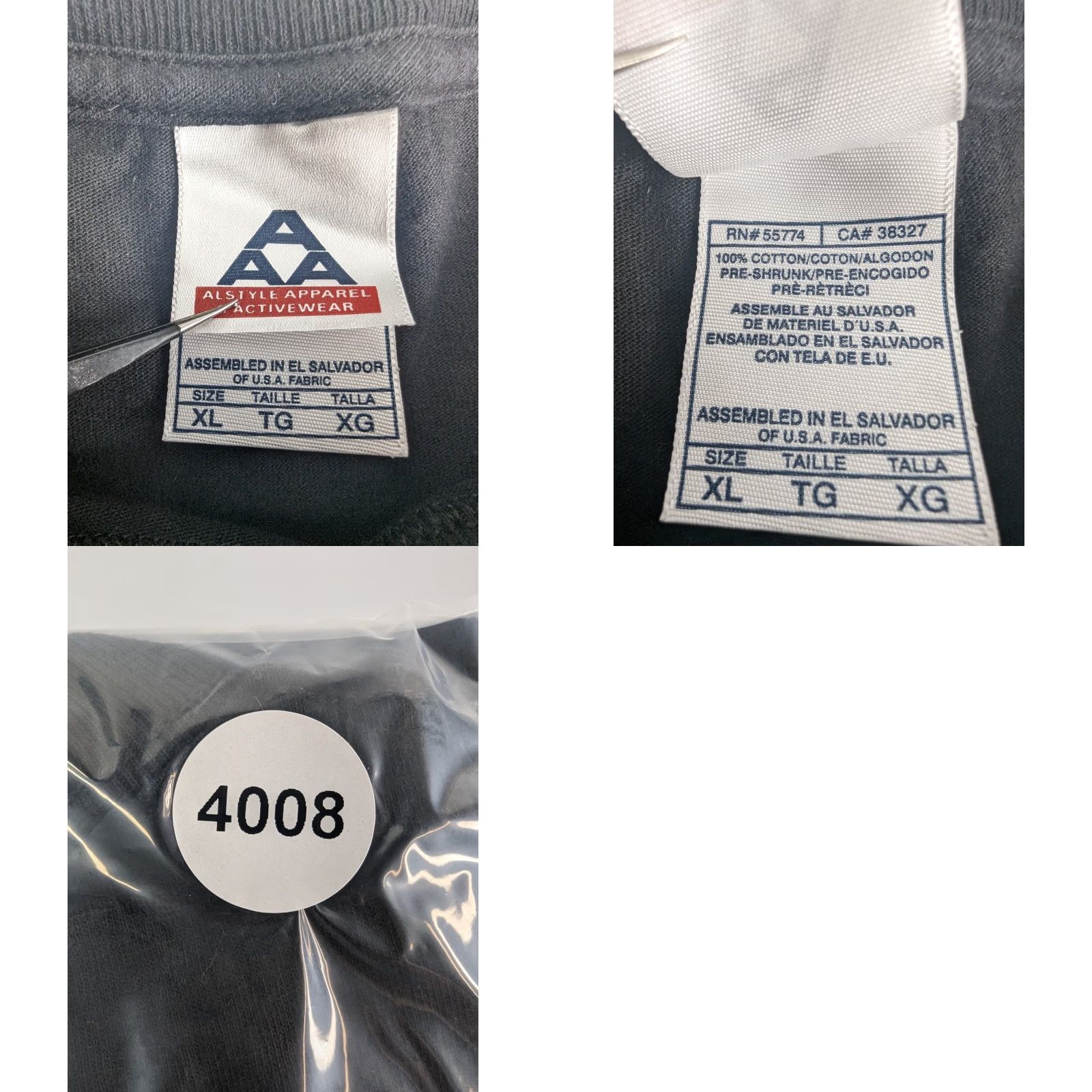 Vintage Depeche Mode Tee Y2K Touring The Angel 2005/2006 World Tour XL Black Cotton Blend T-Shirt Men Short Sleeve Band Size ONE SIZE - 8 Thumbnail