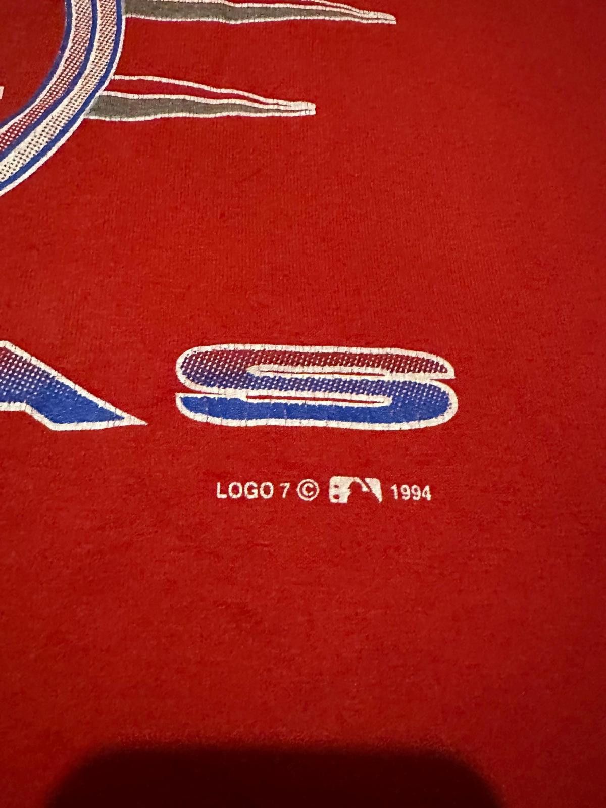 Other Vintage 90s Texas Rangers Tee Size ONE SIZE - 4 Thumbnail