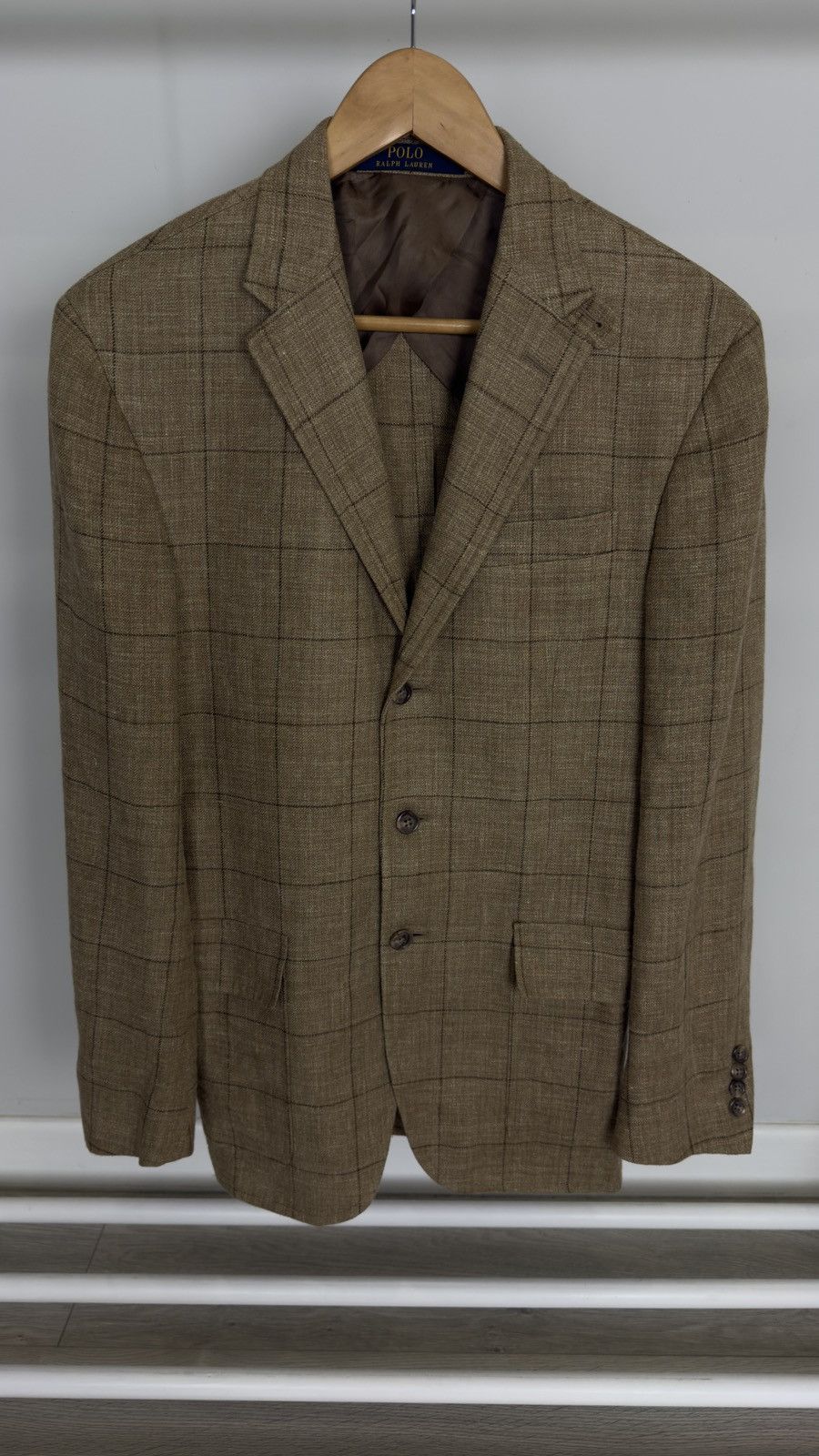 Polo Ralph Lauren Polo Ralph Lauren Silk Lino Blazer Size 38R - 3 Thumbnail