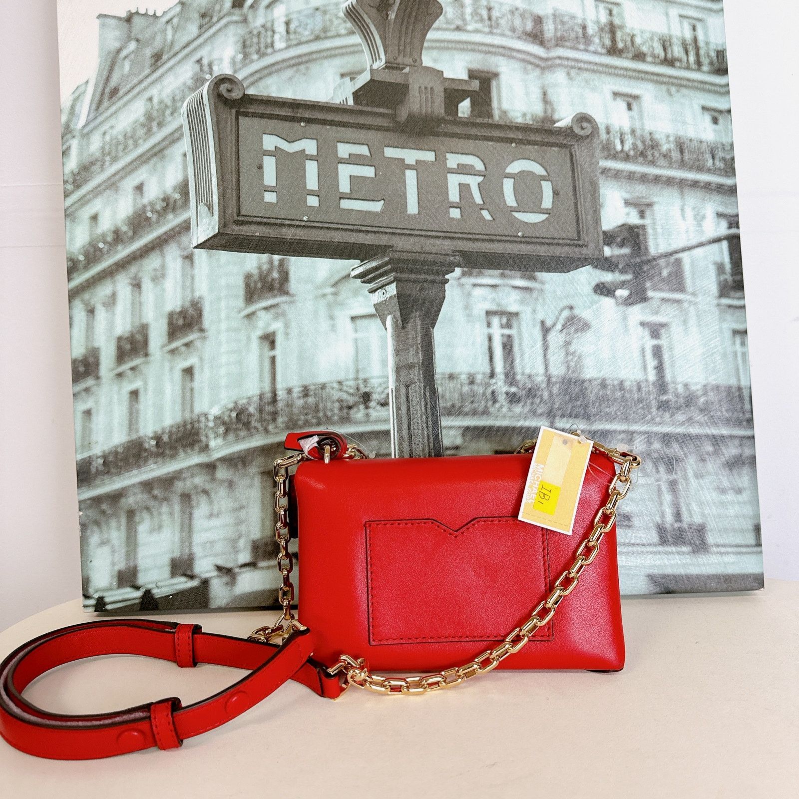 Michael Kors Michael Kors 32S9G0EC0L Cece Extra-Small Leather Crossbody Size ONE SIZE - 4 Thumbnail