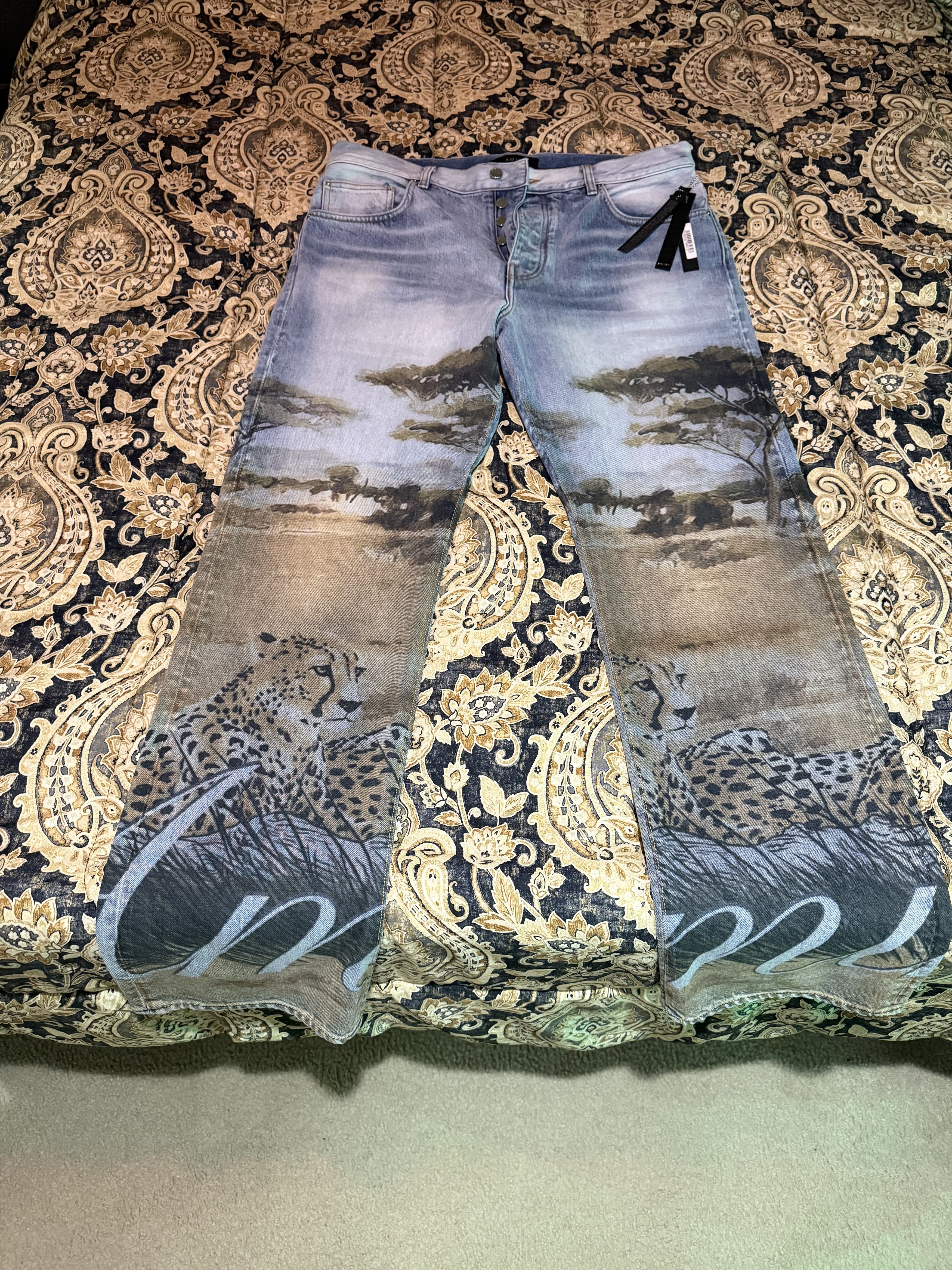Amiri AMIRI Printed Safari Edition from PF23 collection. Size US 34 / EU 50 - 1 Thumbnail