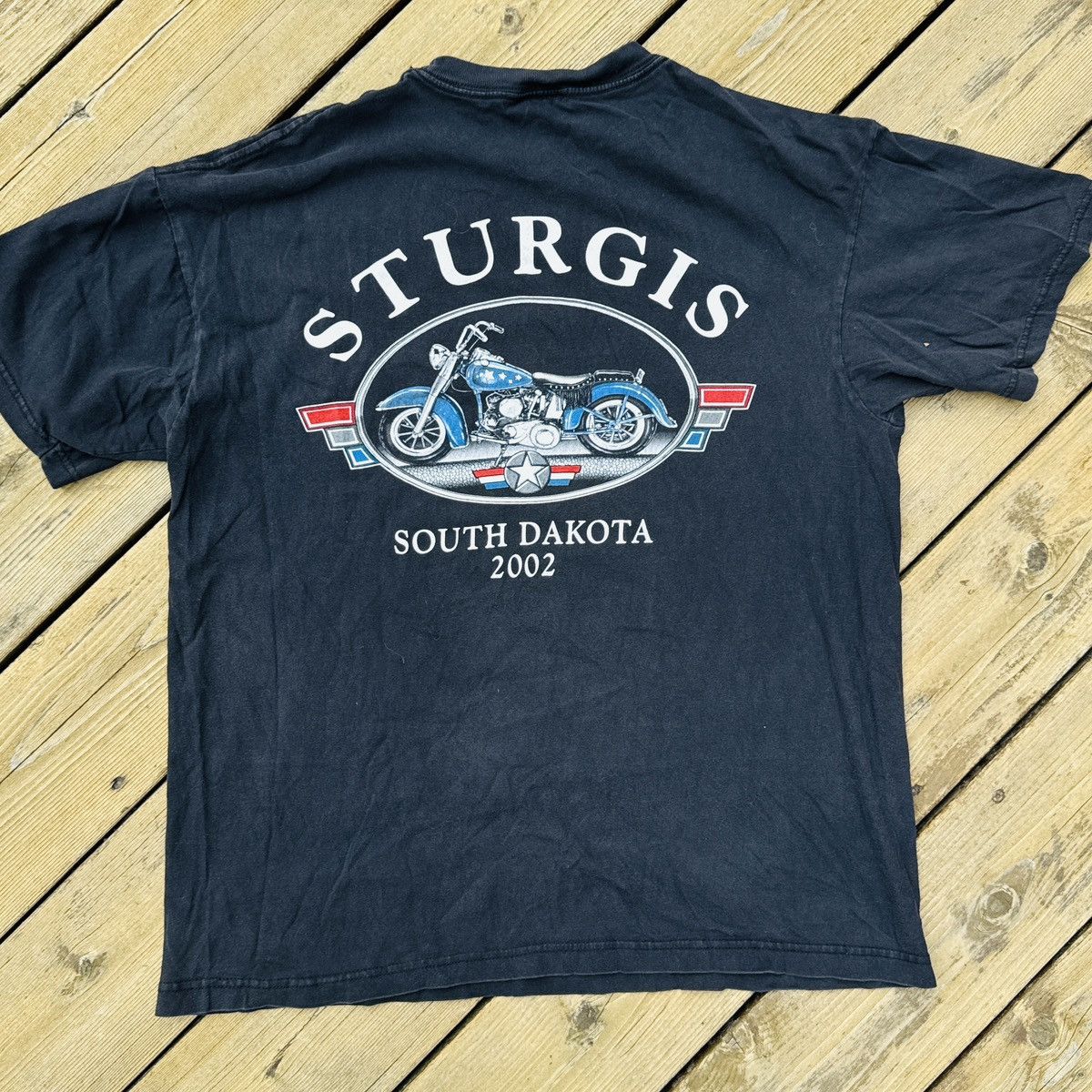 Vintage Vintage 2002 Sturgis Put Your Ass On Some Class Biker Tee Size US L / EU 52-54 / 3 - 6 Thumbnail