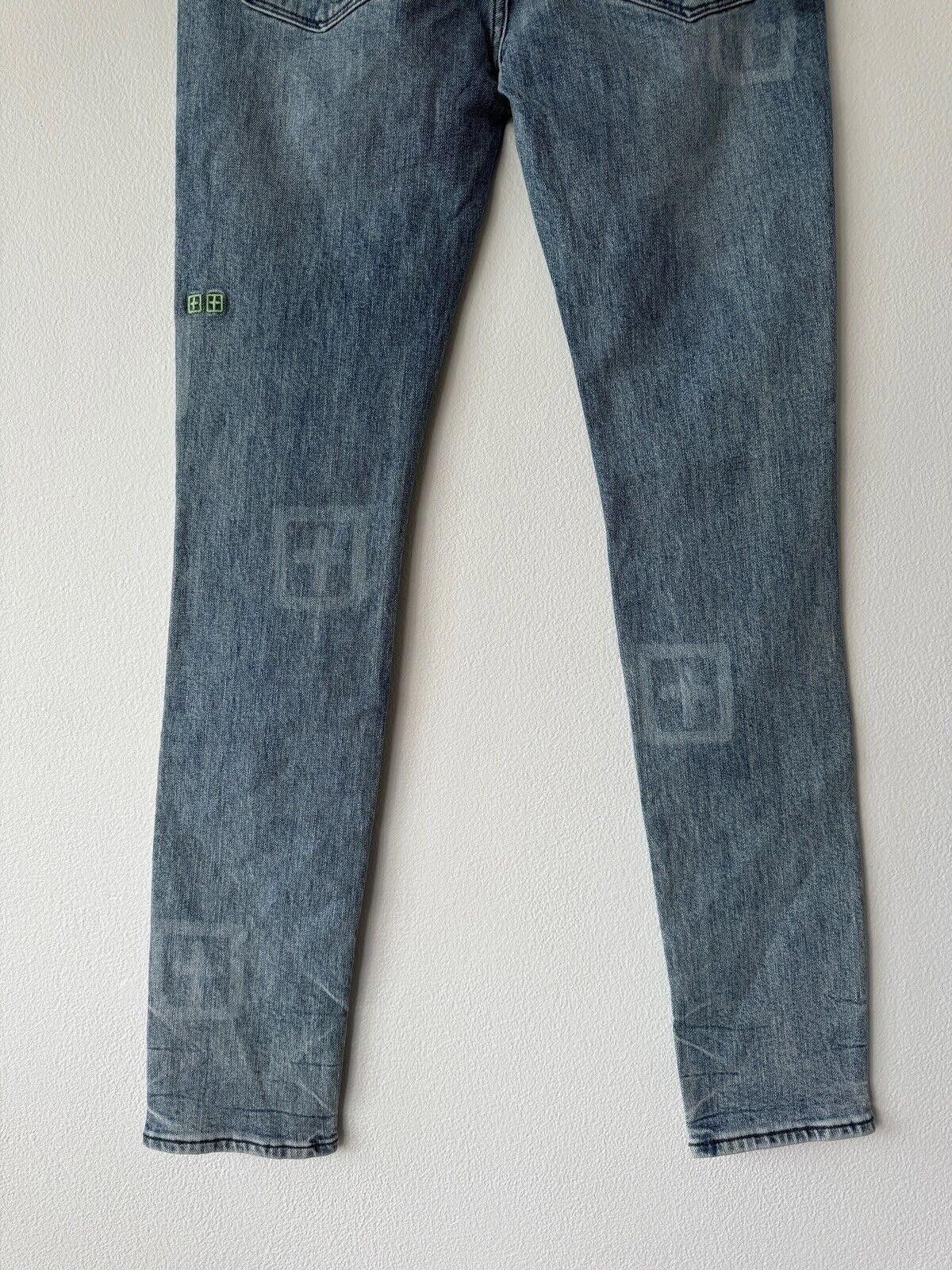 Ksubi Ksubi mens denim jean van winkle 32 blue buzzed dollar box Size US 32 / EU 48 - 7 Thumbnail