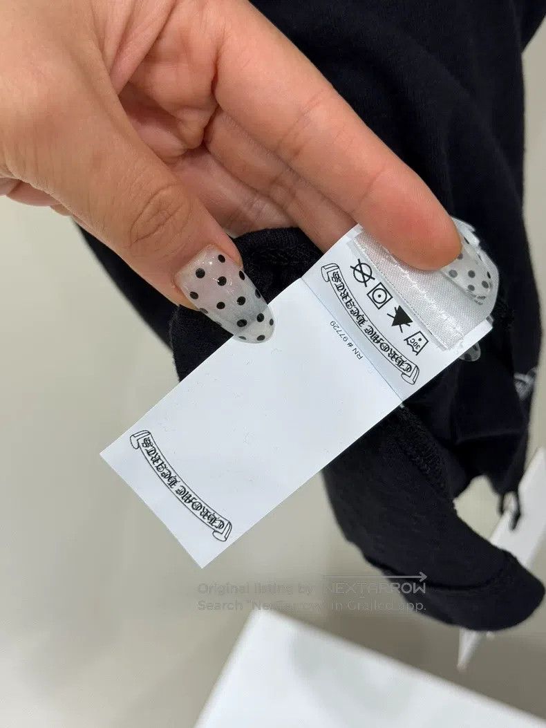 Chrome Hearts CHROME HEARTS Size M Black and white horseshoe cross short Size US M / EU 48-50 / 2 - 6 Thumbnail