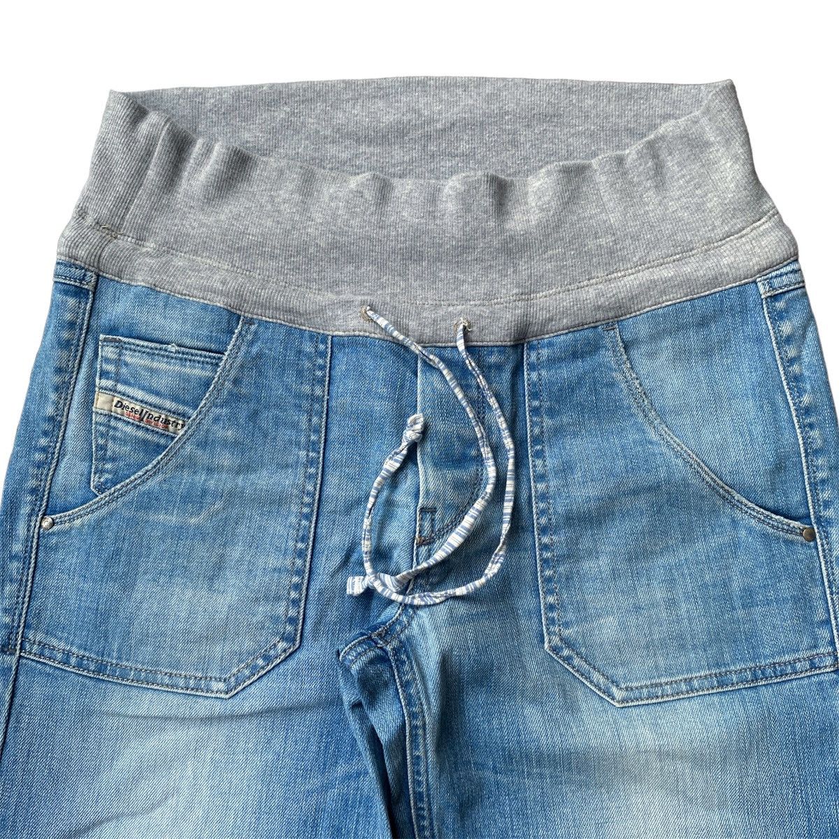 Diesel × Jean × Le Grande Bleu (L.G.B.) Vintage 2000s Diesel Boot Cut Denim Flared Denim Jeans Y2K Size US 28 / EU 44 - 2 Thumbnail
