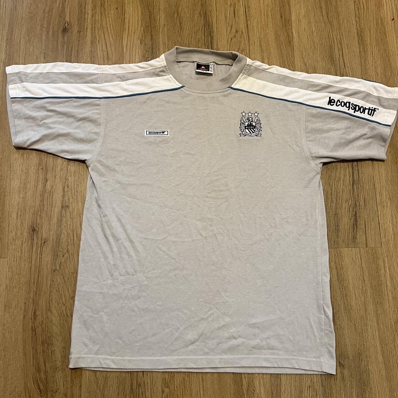 Le Coq Sportif 2000-01 Manchester City Le Coq Sportif Trainning Size US XL / EU 56 / 4 - 1 Thumbnail