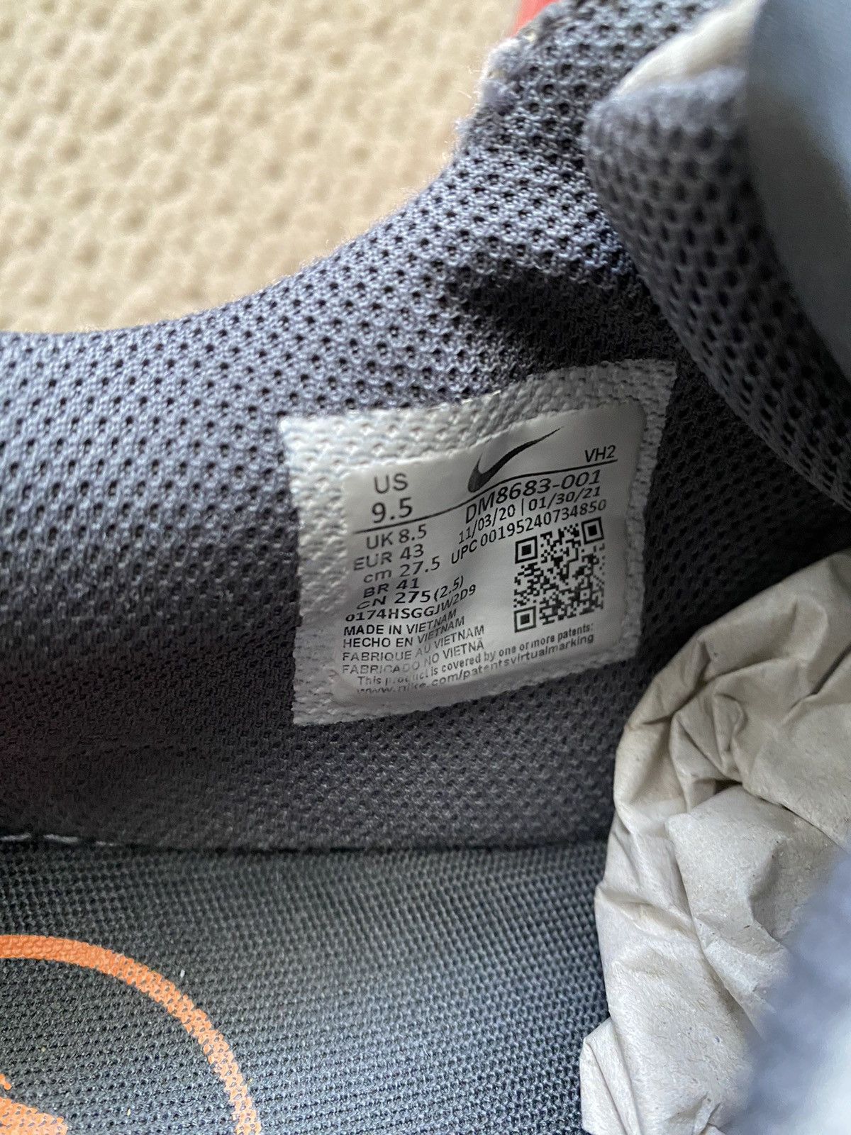 Nike Air Max Excee 'Iron Grew' Sneakers Size US 9.5 / EU 42-43 - 5 Thumbnail
