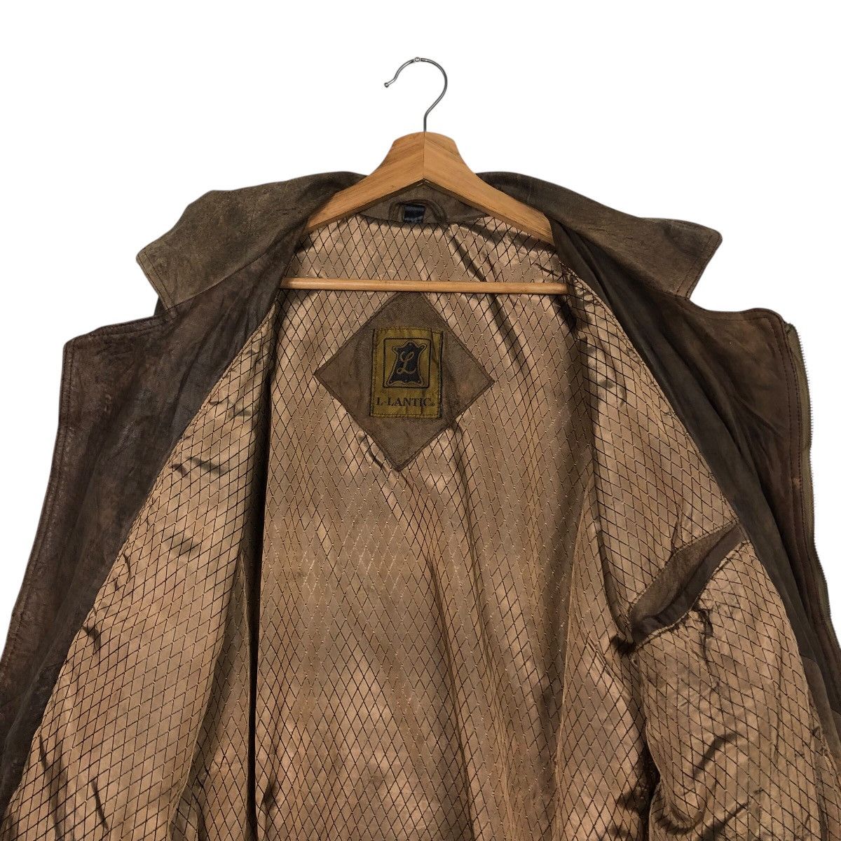 Japanese Brand 📌Vintage Biker Leather Jacket L-Lantic Issey Miyake Size US S / EU 44-46 / 1 - 15 Thumbnail