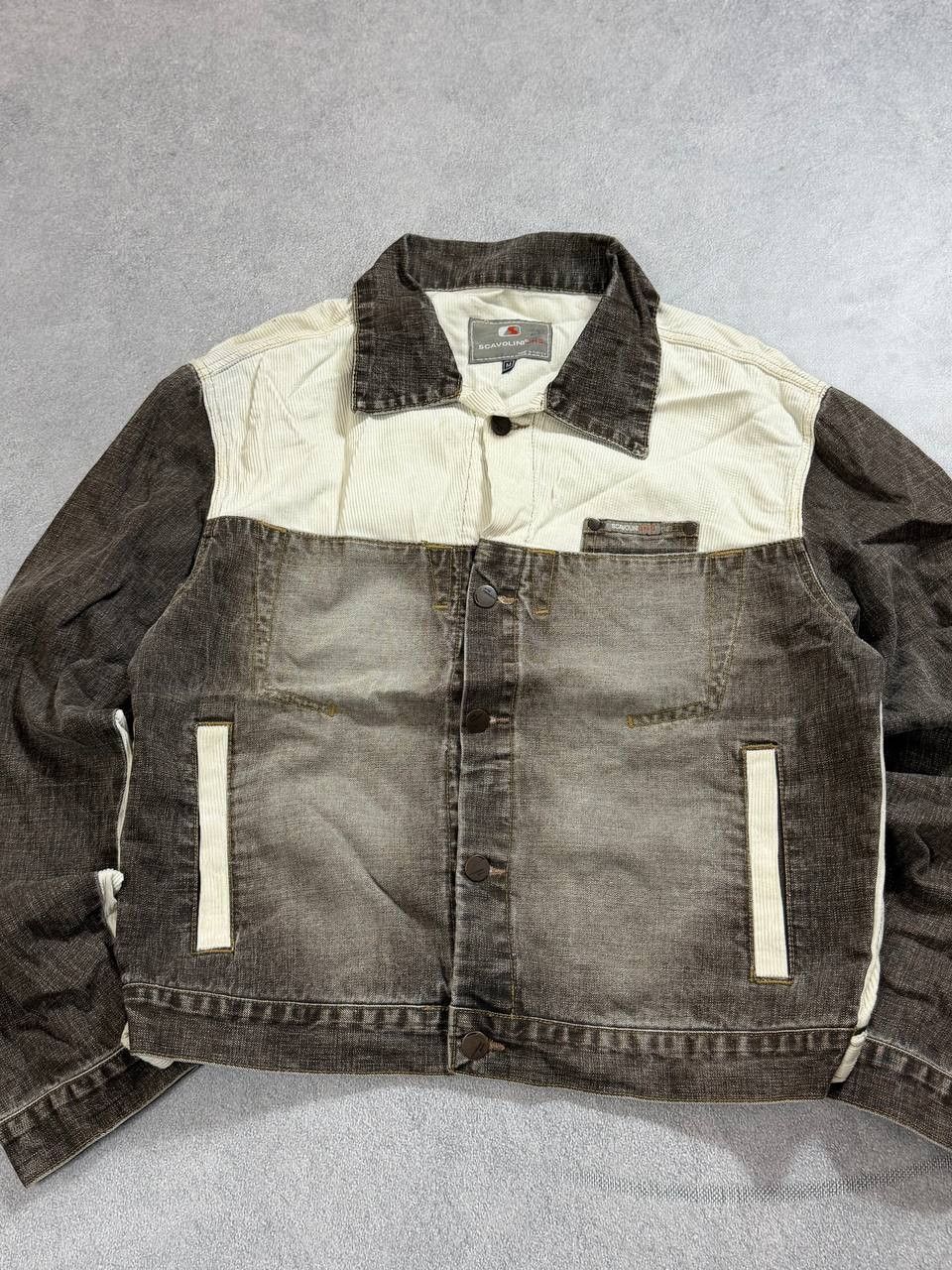 Japanese Brand vintage 90s distressed washed denim trucker archive jacket Size US M / EU 48-50 / 2 - 9 Thumbnail