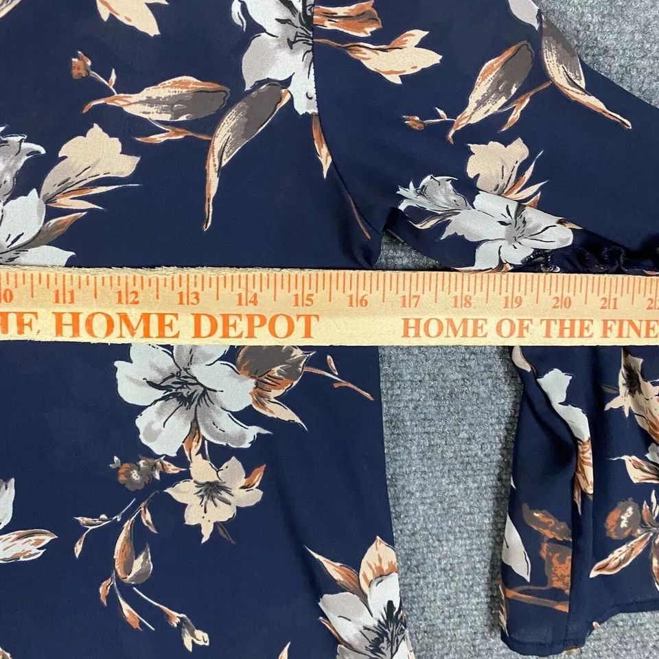 Other Sienna Sky Blouse Women's XS Floral 3/4 Sleeve Polyester Size XS / US 0-2 / IT 36-38 - 5 Thumbnail
