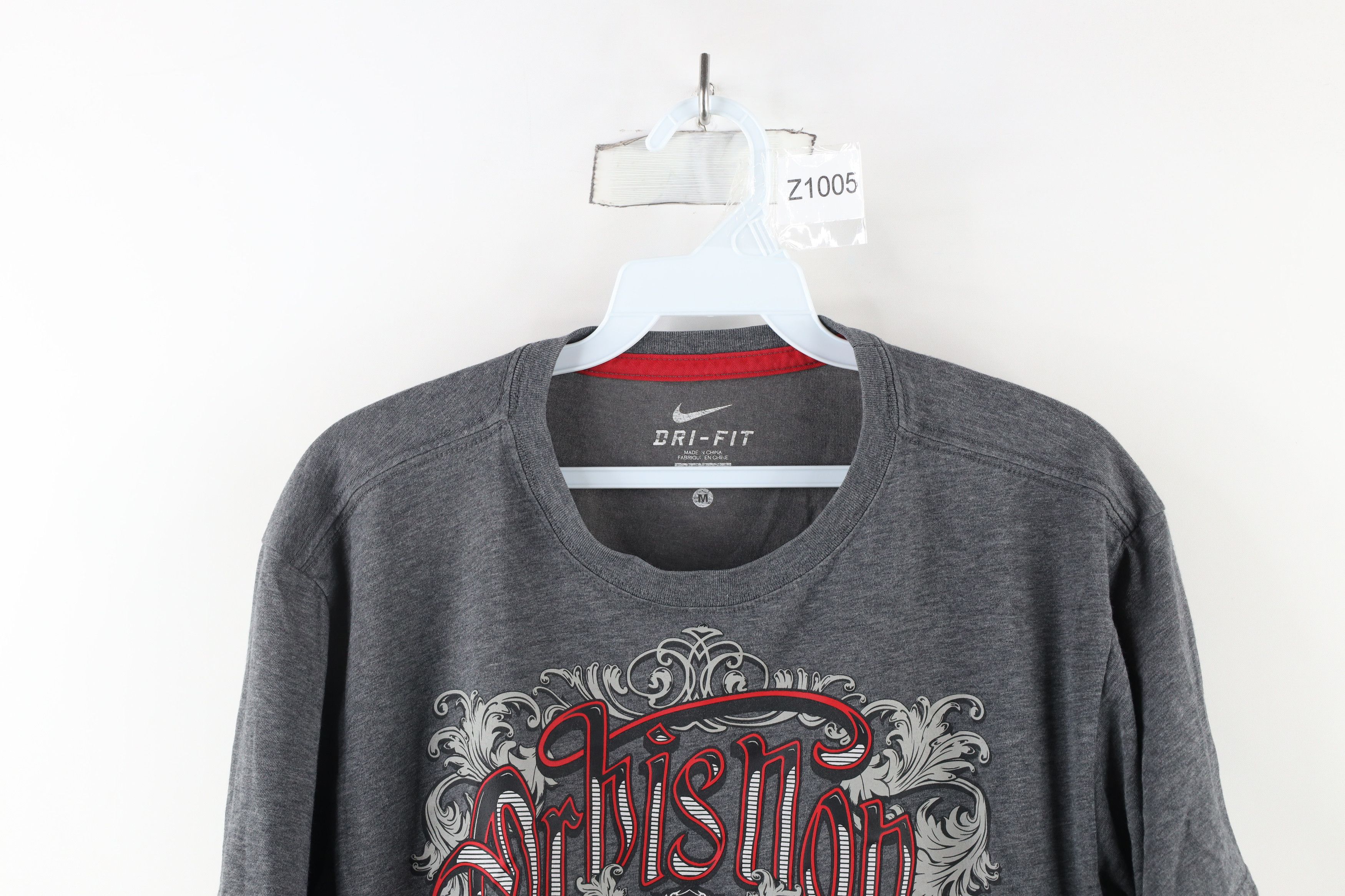 Nike × Vintage Nike Lebron James Non Sufficit Lion Head Basketball T-Shirt Size US M / EU 48-50 / 2 - 2 Thumbnail