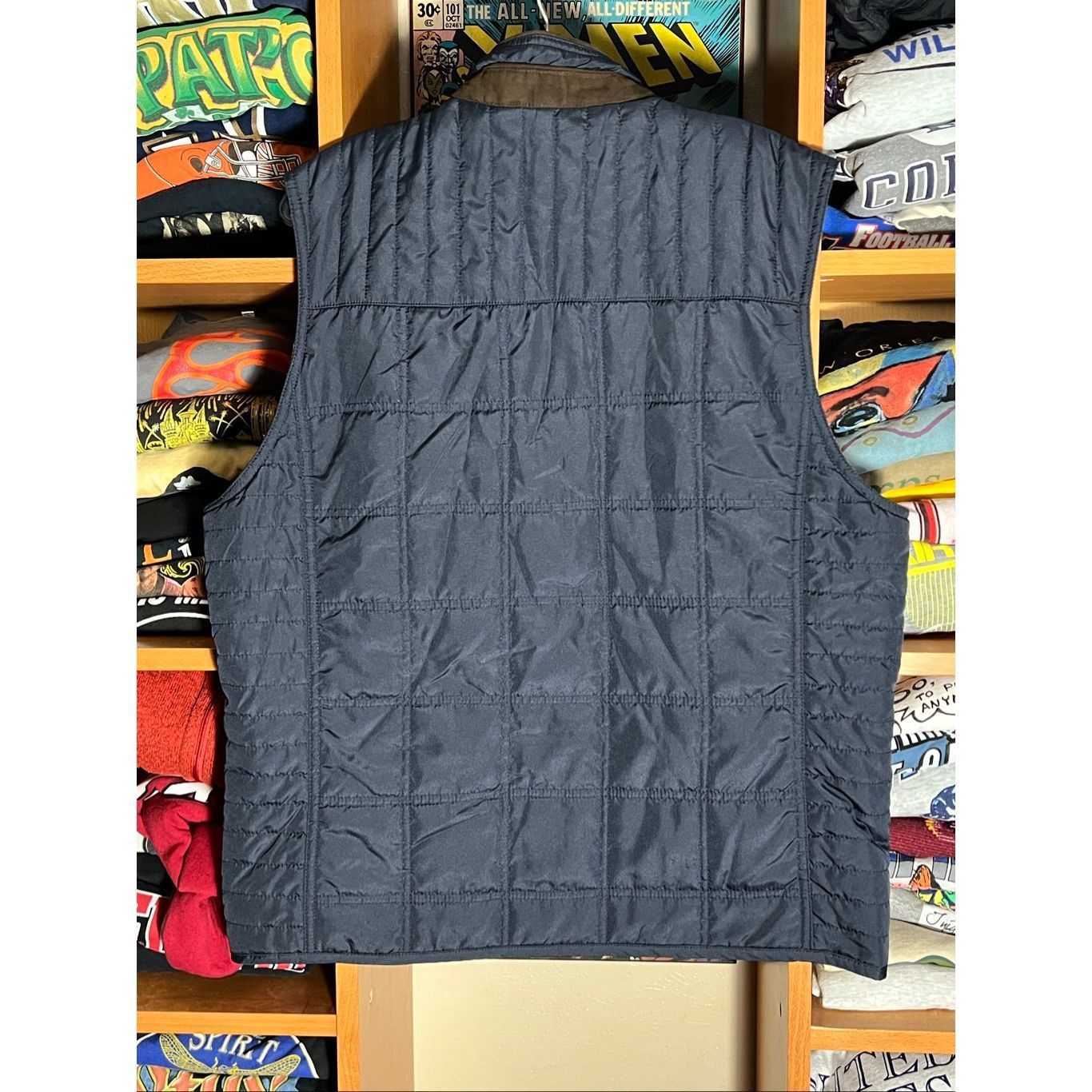 Johnston & Murphy Men’s Johnston & Murphy Quilted Full Zip Puffer Vest Size US L / EU 52-54 / 3 - 3 Thumbnail