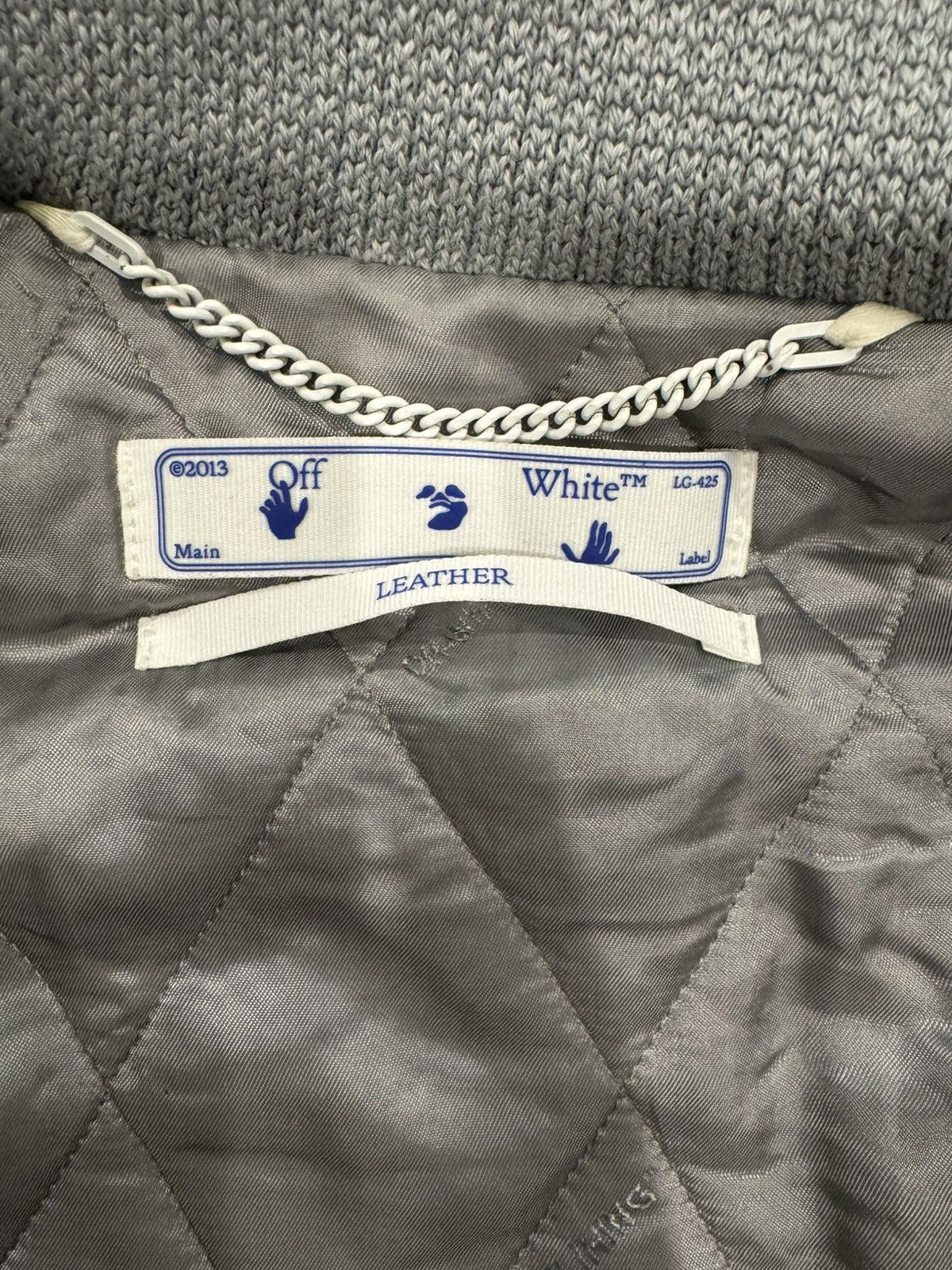 Off-White Off White 2021 Varsity Jacket Size US XL / EU 56 / 4 - 8 Thumbnail