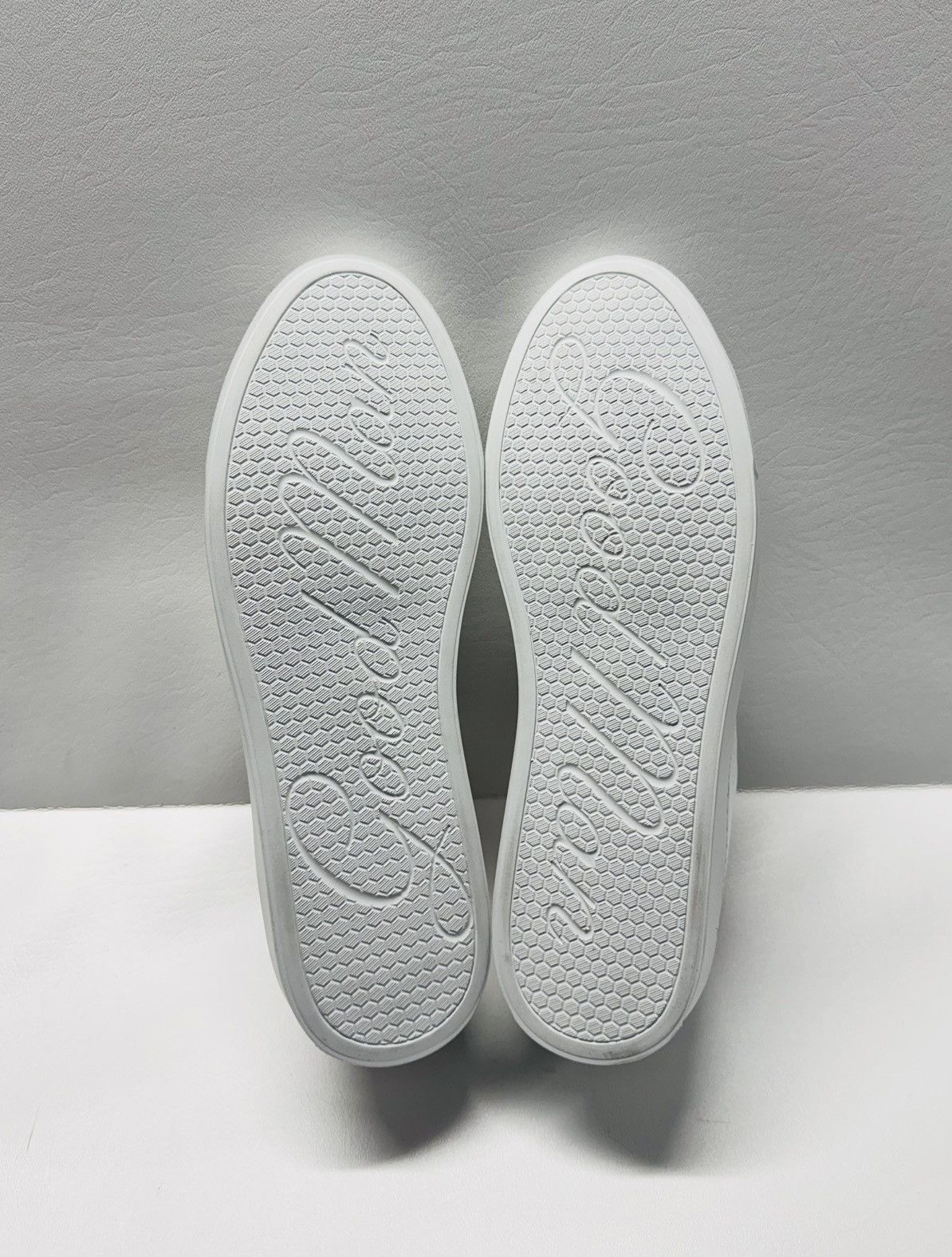 Good Man Brand Good Man Brand Edge Italian Leather Low Top Sneaker White Size US 10 / EU 43 - 7 Thumbnail