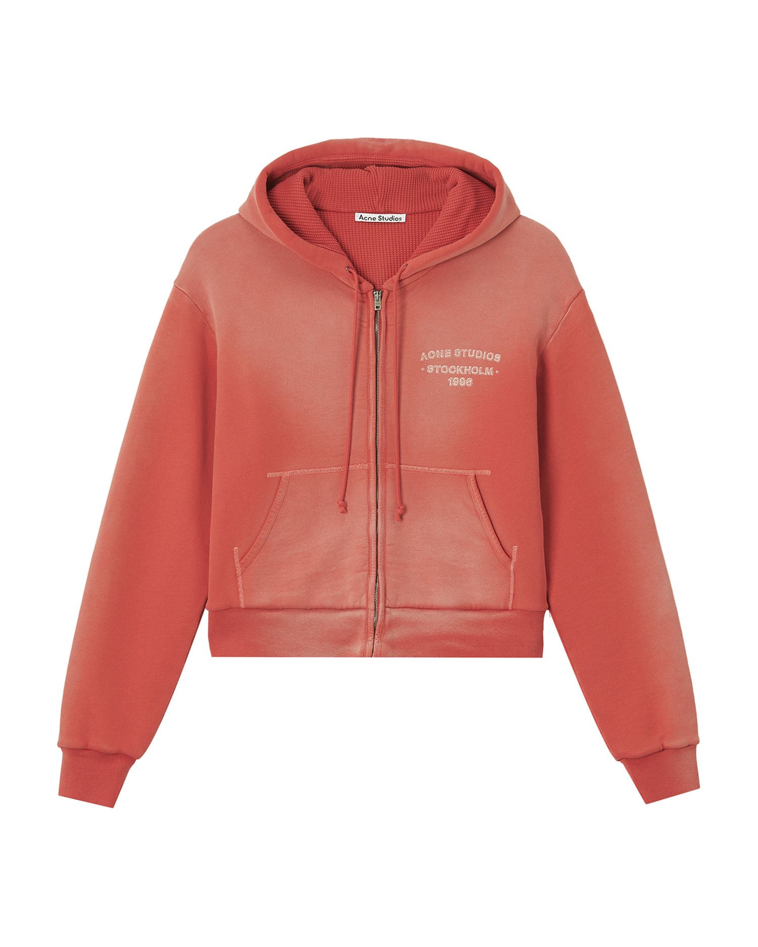 Acne Studios Acne Studios Zipper Hooded Sweatshirt Size US L / EU 52-54 / 3 - 1 Thumbnail