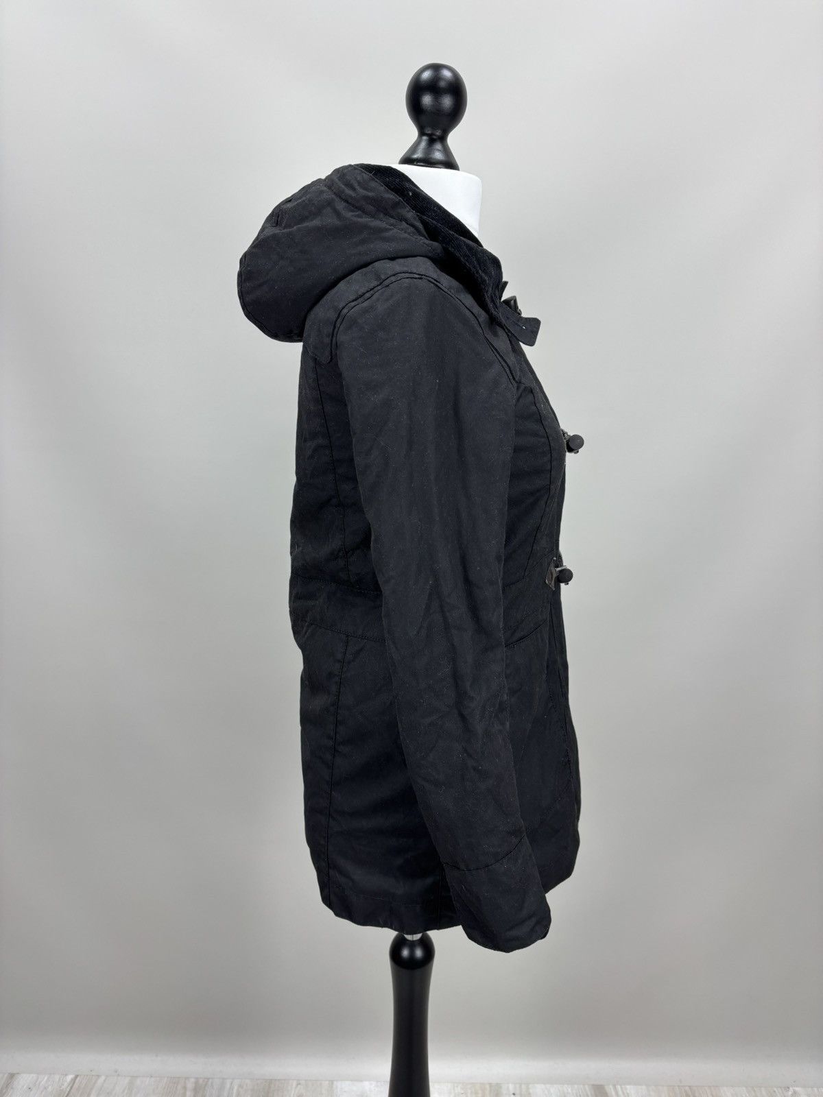 Barbour Womens waxed jacket Barbour Buttermere Duffle Coat Size UK 8 Size S / US 4 / IT 40 - 8 Thumbnail