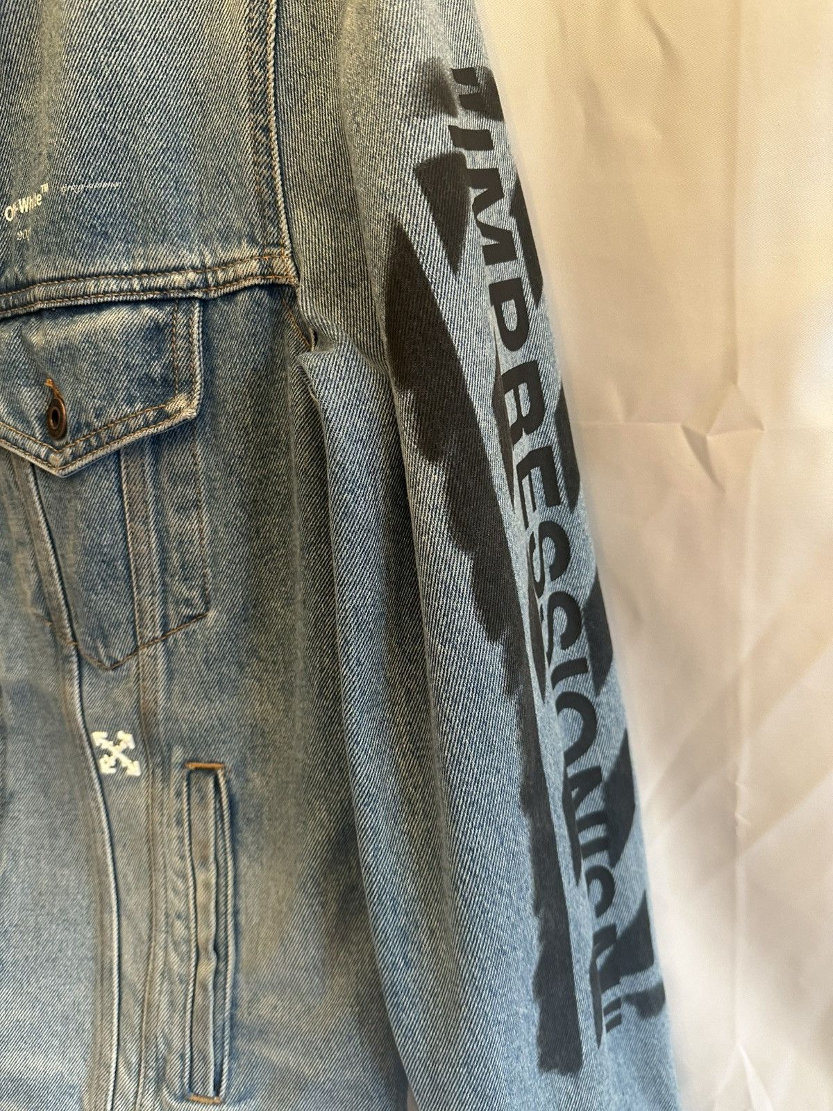 Off-White Off-White Denim Jacket Size US L / EU 52-54 / 3 - 4 Thumbnail