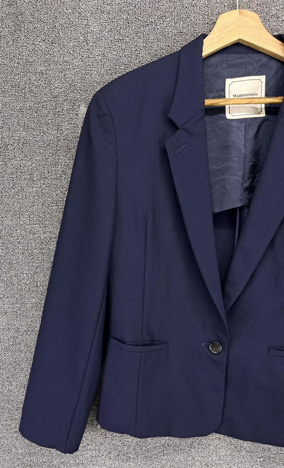 Issey Miyake Issey Miyake X Mademoiselle Non Non Wool Blazer Coat Jacket Size S / US 4 / IT 40 - 3 Thumbnail