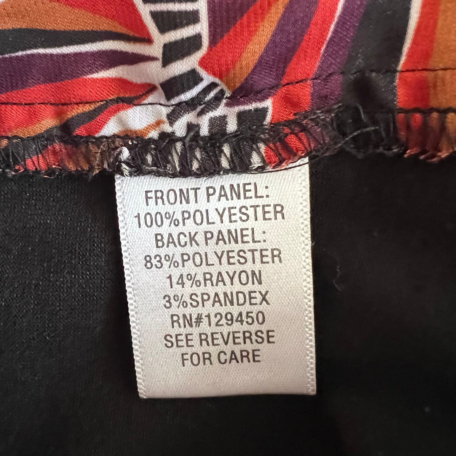 Apt. 9 Apt. 9 Black Geometric Printed Tank Top, S Size S / US 4 / IT 40 - 6 Thumbnail