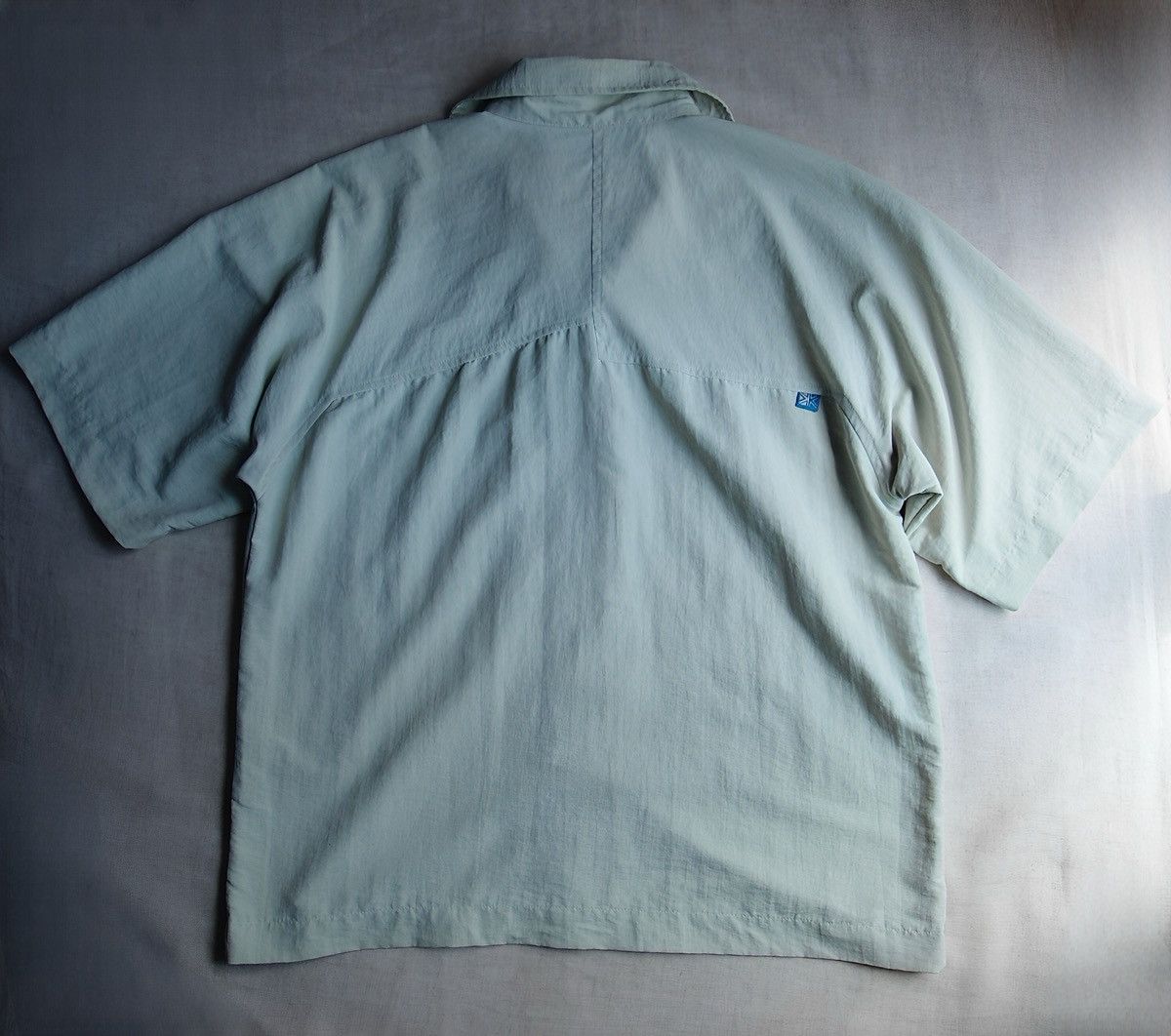 Karrimor karrimor Mint Green Nylon Short Sleeve Shirt M Vintage Size US M / EU 48-50 / 2 - 3 Thumbnail