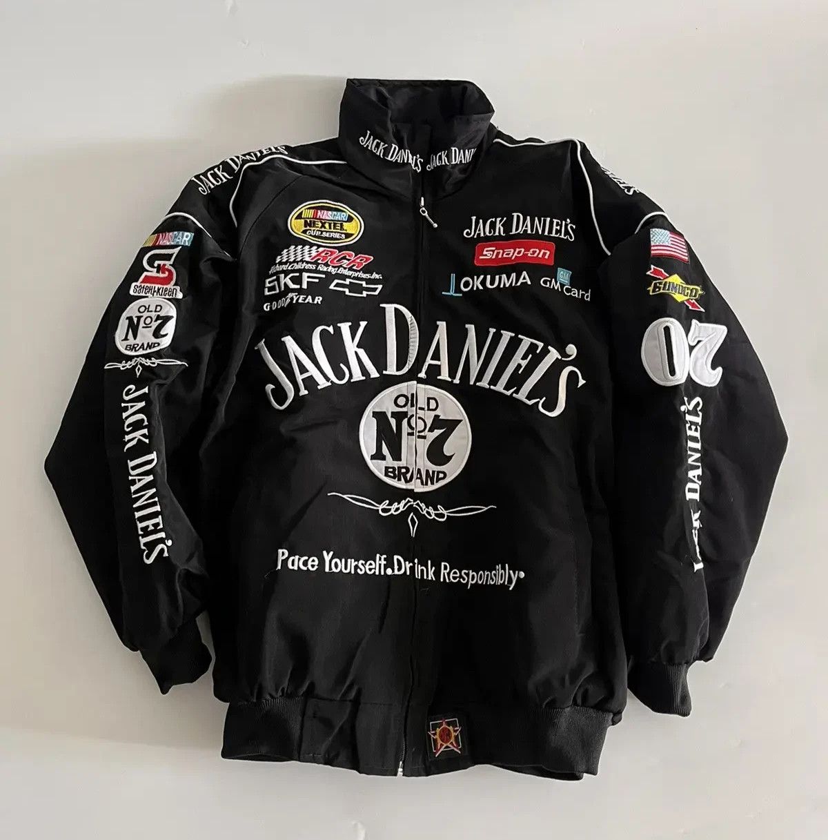 NASCAR CHEVROLET Jack Daniels – Iconic Racing F1 Jacket Size US L / EU 52-54 / 3 - 1 Thumbnail