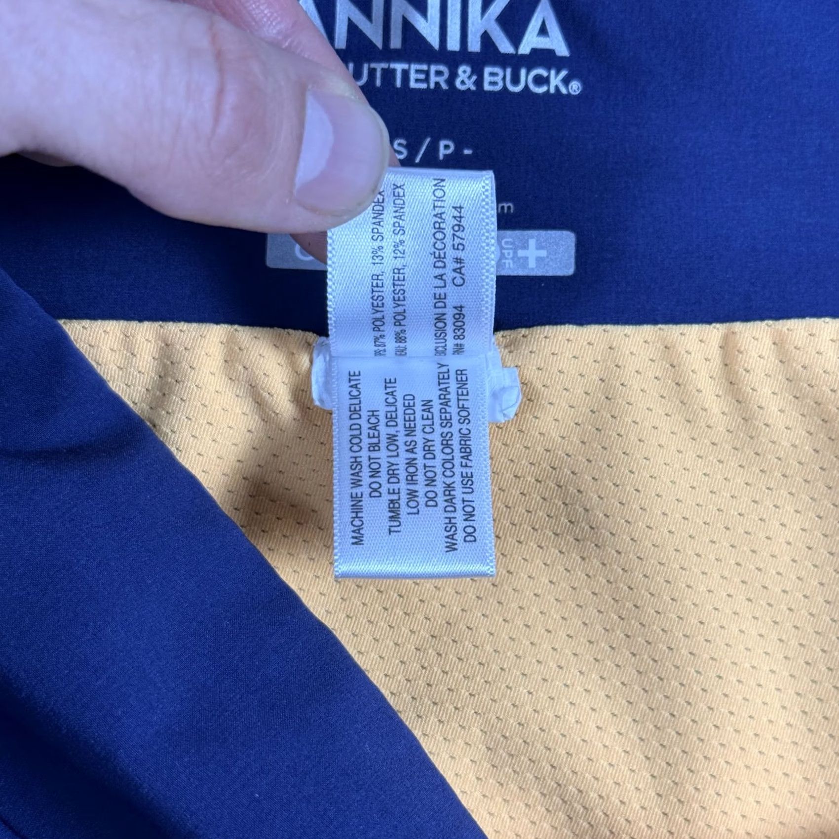 Cutter & Buck Cutter & Buck Annika Skort Womens Small Blue Golf Athletic Skirt Size 28" / US 6 / IT 42 - 4 Thumbnail